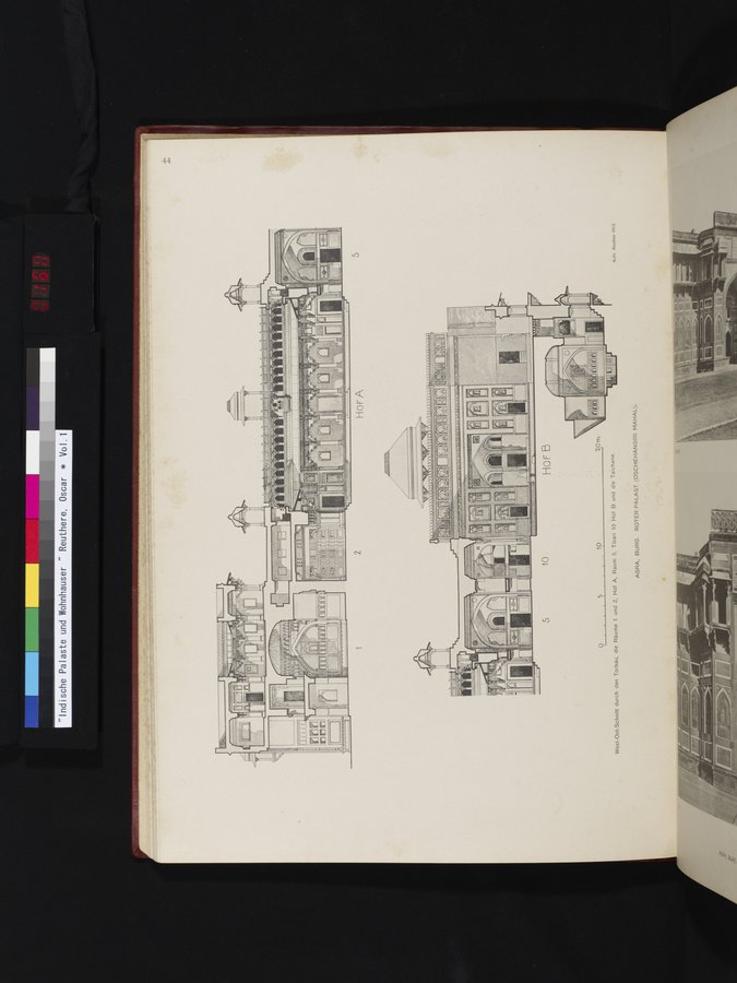 Indische Palaste und Wohnhauser : vol.1 / 160 ページ（カラー画像）