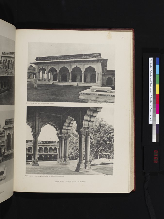 Indische Palaste und Wohnhauser : vol.1 / 169 ページ（カラー画像）