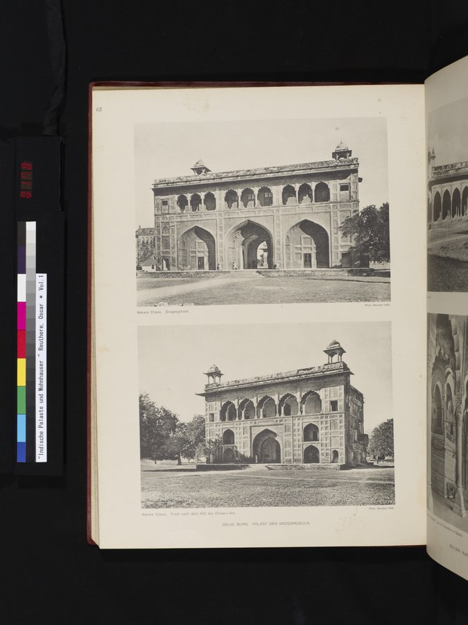 Indische Palaste und Wohnhauser : vol.1 / 178 ページ（カラー画像）