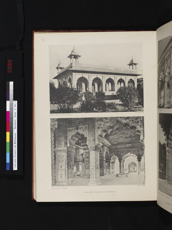 Indische Palaste und Wohnhauser : vol.1 / 180 ページ（カラー画像）