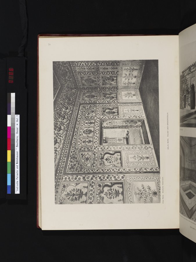 Indische Palaste und Wohnhauser : vol.1 / Page 186 (Color Image)