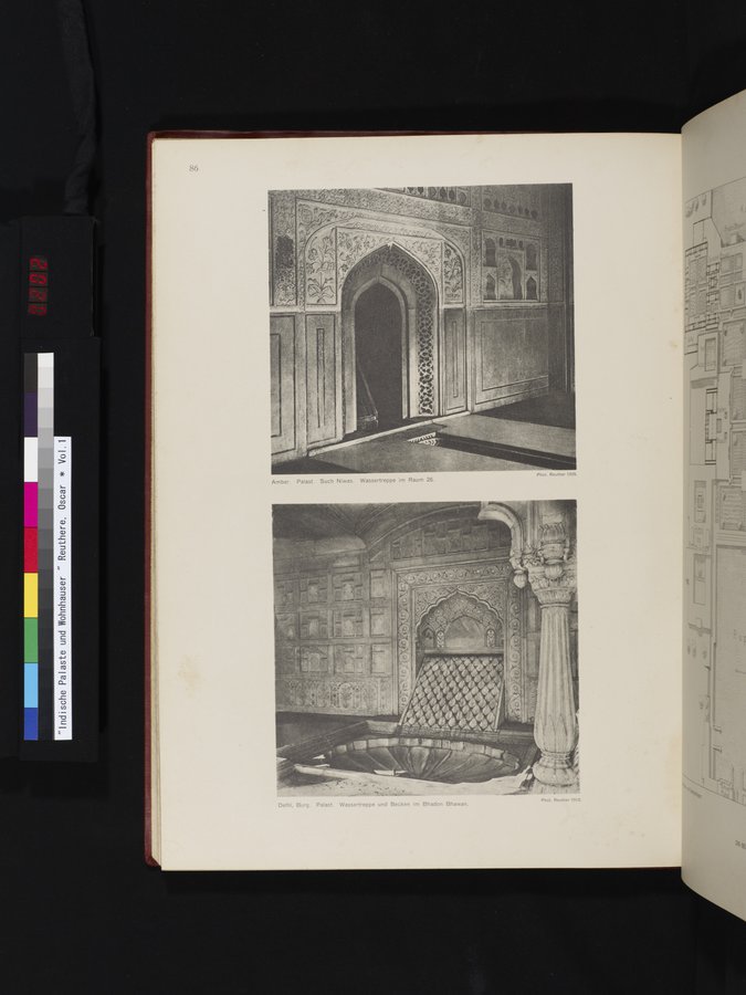 Indische Palaste und Wohnhauser : vol.1 / Page 202 (Color Image)
