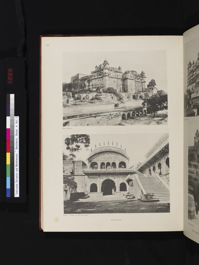 Indische Palaste und Wohnhauser : vol.1 / 220 ページ（カラー画像）