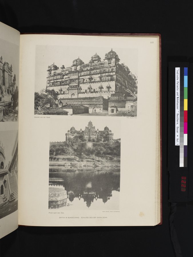Indische Palaste und Wohnhauser : vol.1 / 221 ページ（カラー画像）