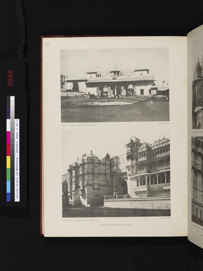 Indische Palaste und Wohnhauser : vol.1 / 226 ページ（カラー画像）