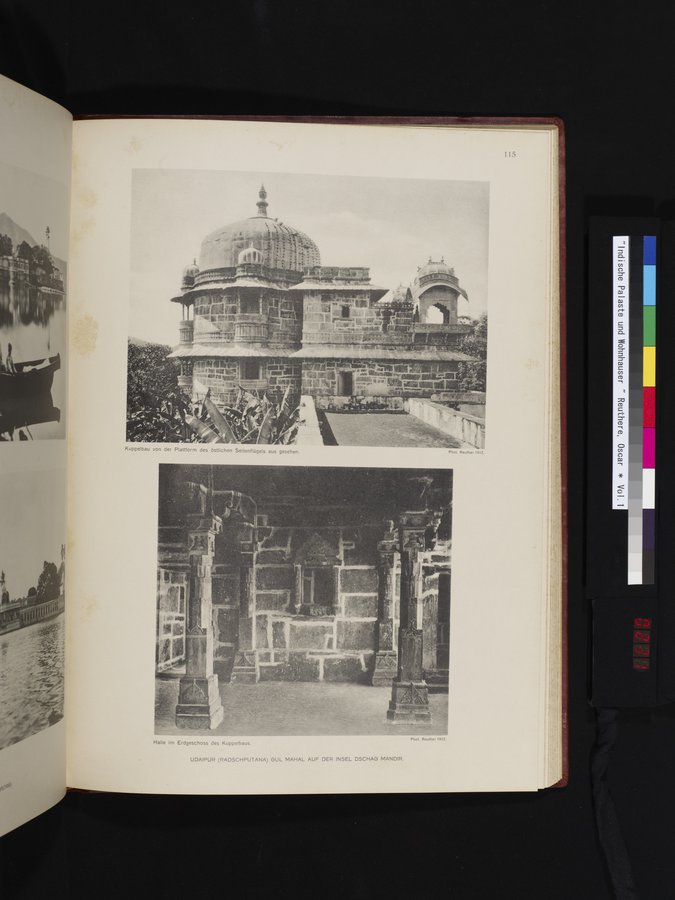 Indische Palaste und Wohnhauser : vol.1 / 231 ページ（カラー画像）