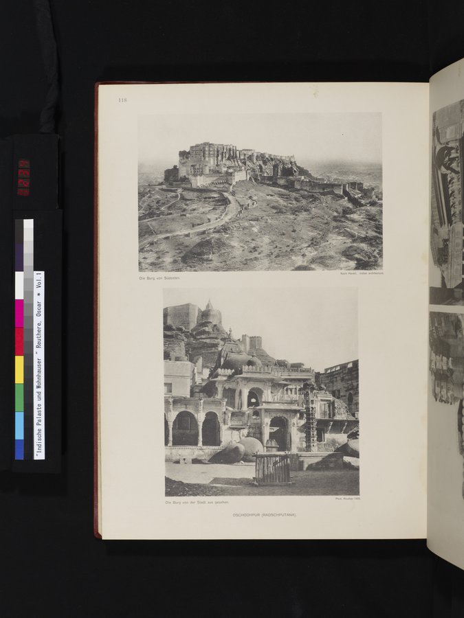 Indische Palaste und Wohnhauser : vol.1 / 234 ページ（カラー画像）