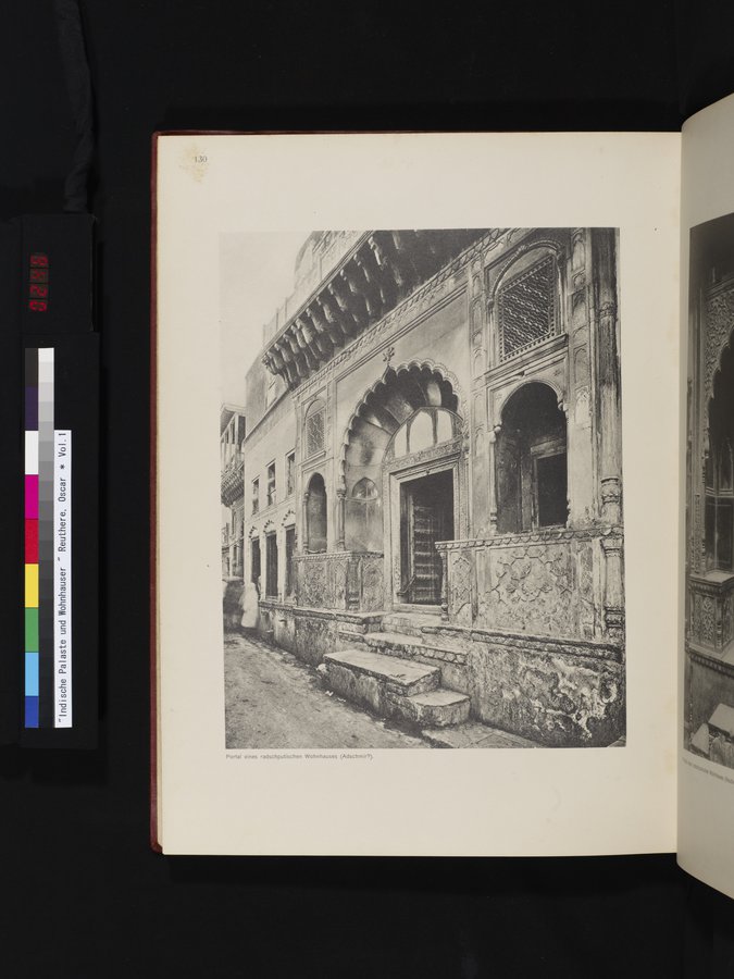 Indische Palaste und Wohnhauser : vol.1 / 246 ページ（カラー画像）