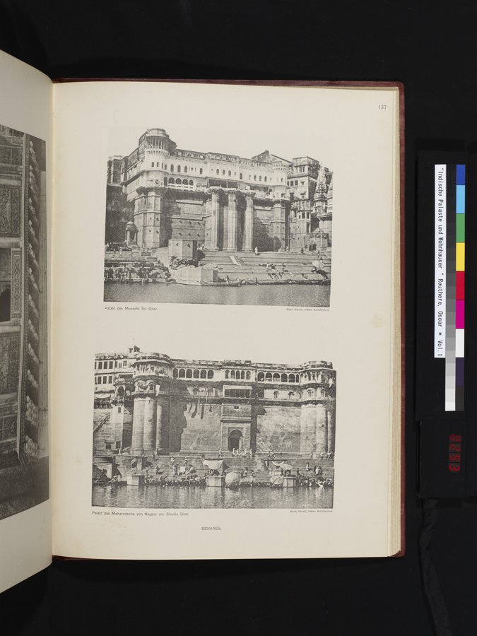 Indische Palaste und Wohnhauser : vol.1 / 253 ページ（カラー画像）