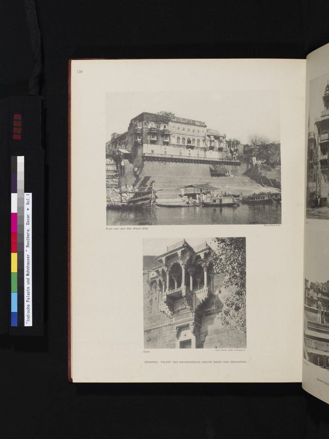 Indische Palaste und Wohnhauser : vol.1 / 254 ページ（カラー画像）