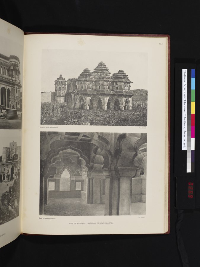 Indische Palaste und Wohnhauser : vol.1 / 269 ページ（カラー画像）