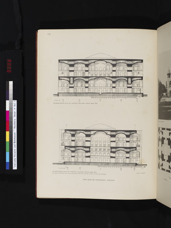 Indische Palaste und Wohnhauser : vol.1 / 286 ページ（カラー画像）