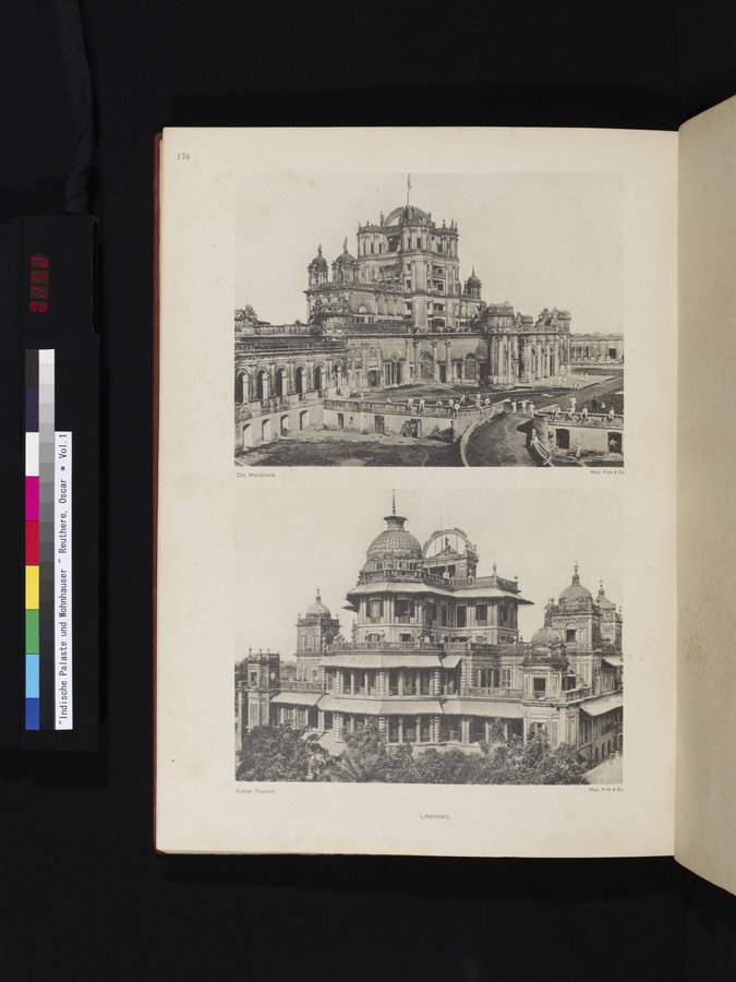 Indische Palaste und Wohnhauser : vol.1 / 292 ページ（カラー画像）