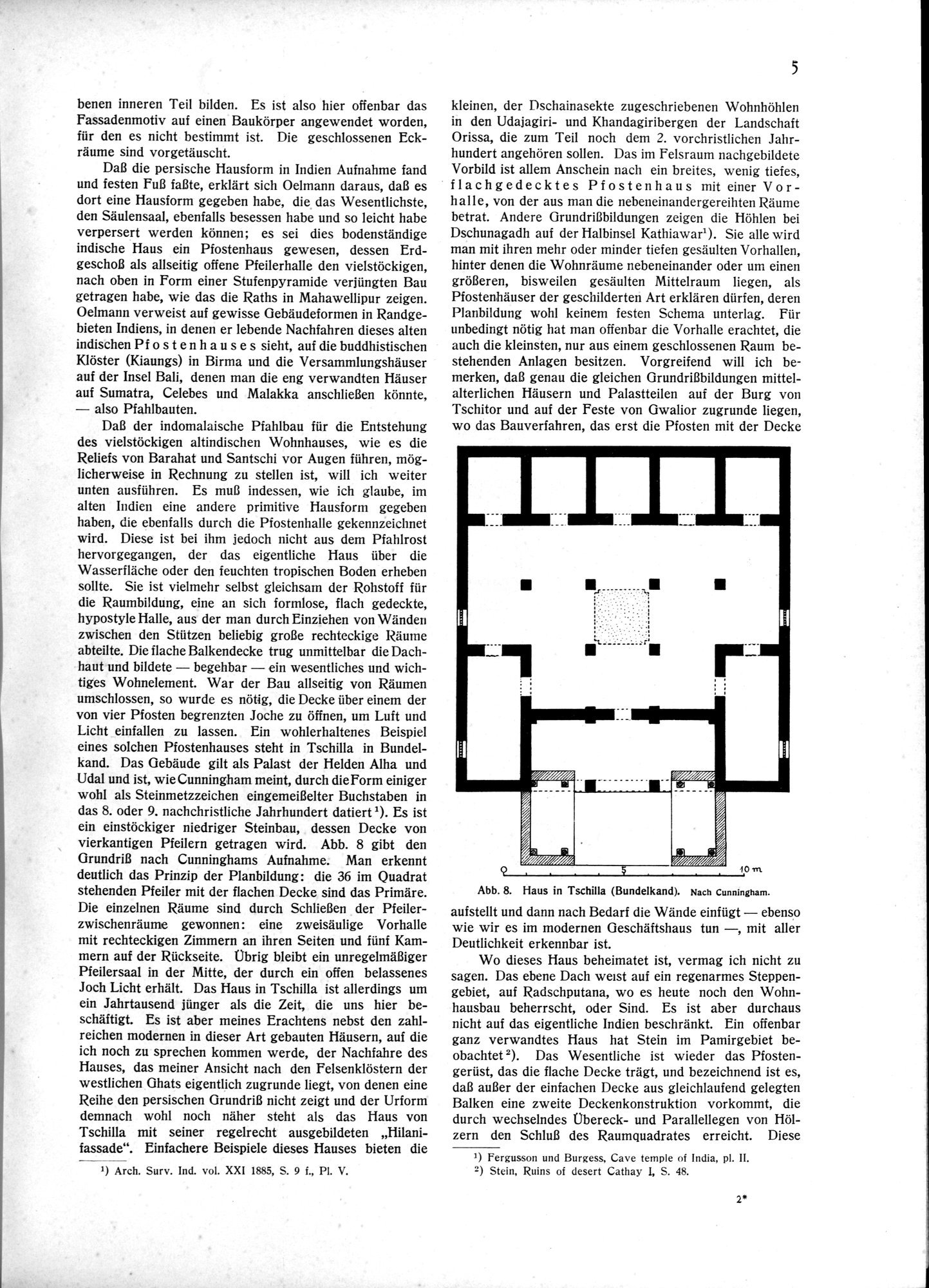 Indische Palaste und Wohnhauser : vol.1 / 15 ページ（白黒高解像度画像）