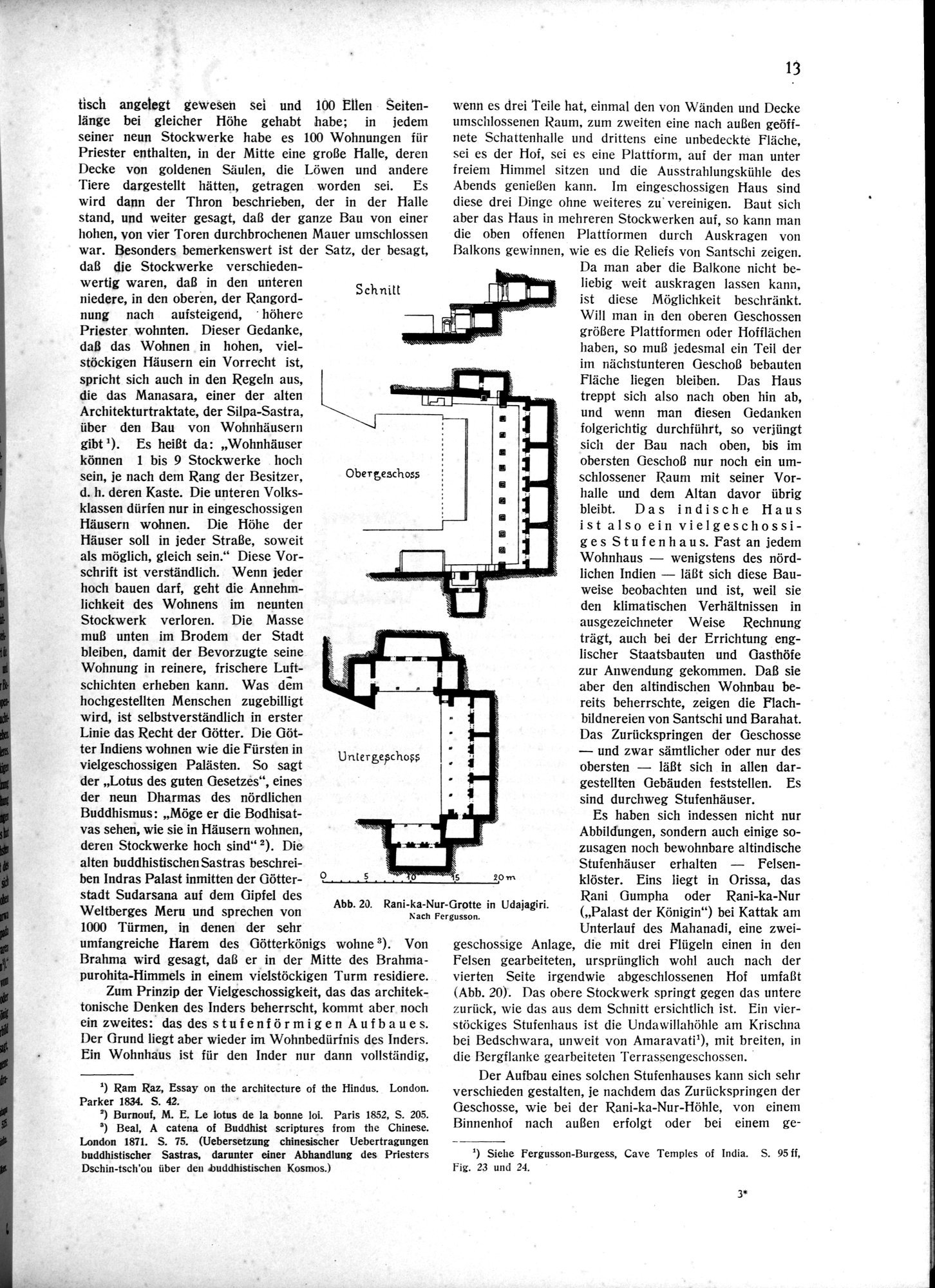 Indische Palaste und Wohnhauser : vol.1 / Page 23 (Grayscale High Resolution Image)