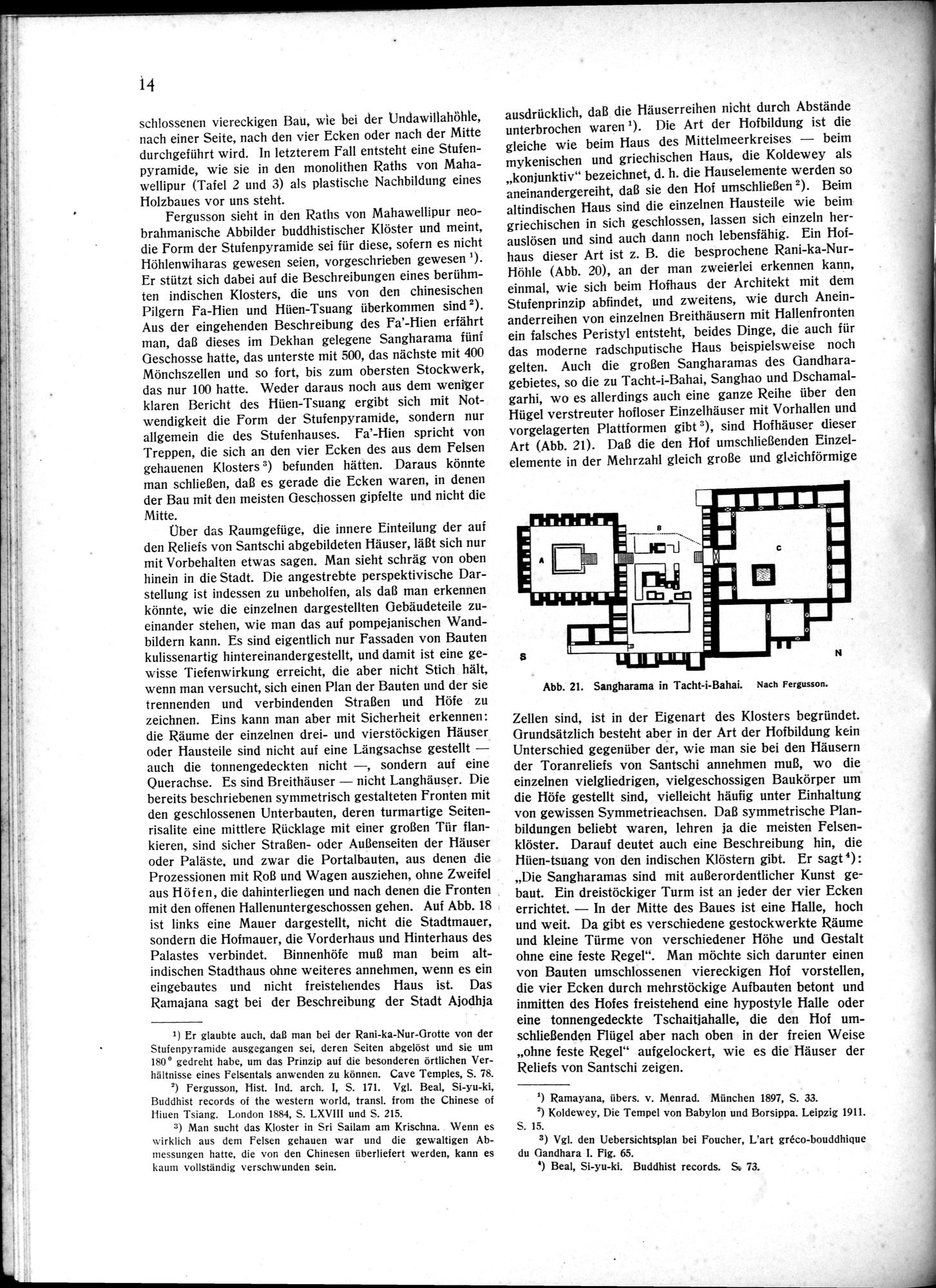 Indische Palaste und Wohnhauser : vol.1 / 24 ページ（白黒高解像度画像）