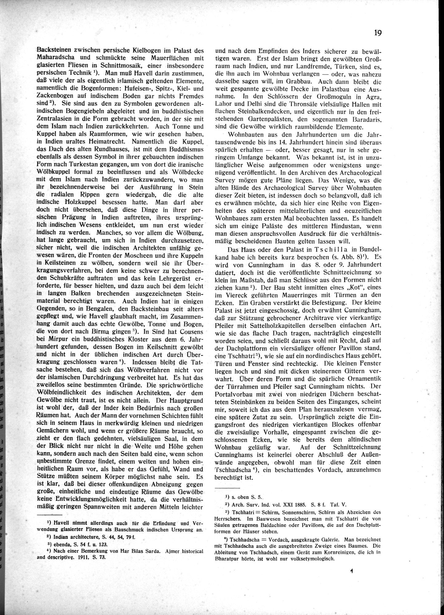 Indische Palaste und Wohnhauser : vol.1 / Page 29 (Grayscale High Resolution Image)
