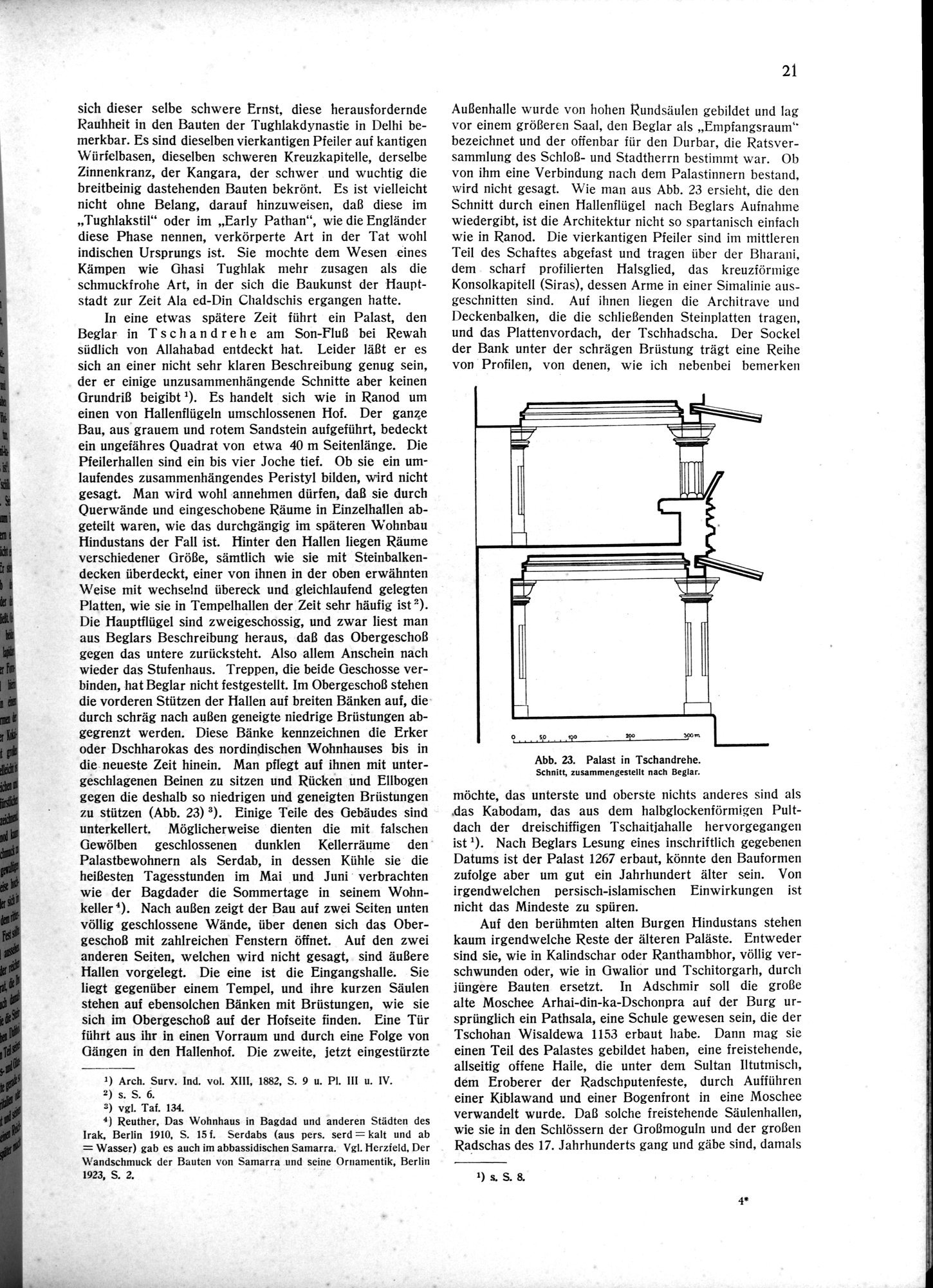 Indische Palaste und Wohnhauser : vol.1 / Page 31 (Grayscale High Resolution Image)