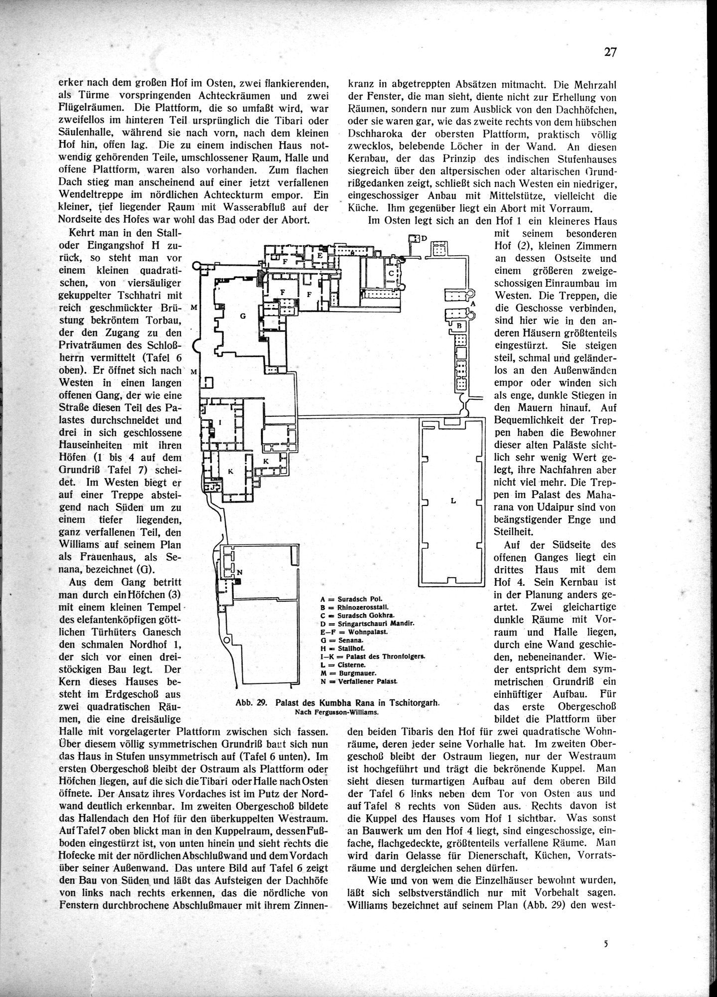 Indische Palaste und Wohnhauser : vol.1 / 37 ページ（白黒高解像度画像）