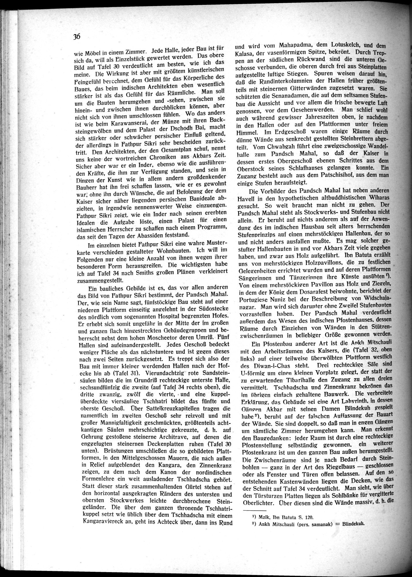 Indische Palaste und Wohnhauser : vol.1 / 46 ページ（白黒高解像度画像）