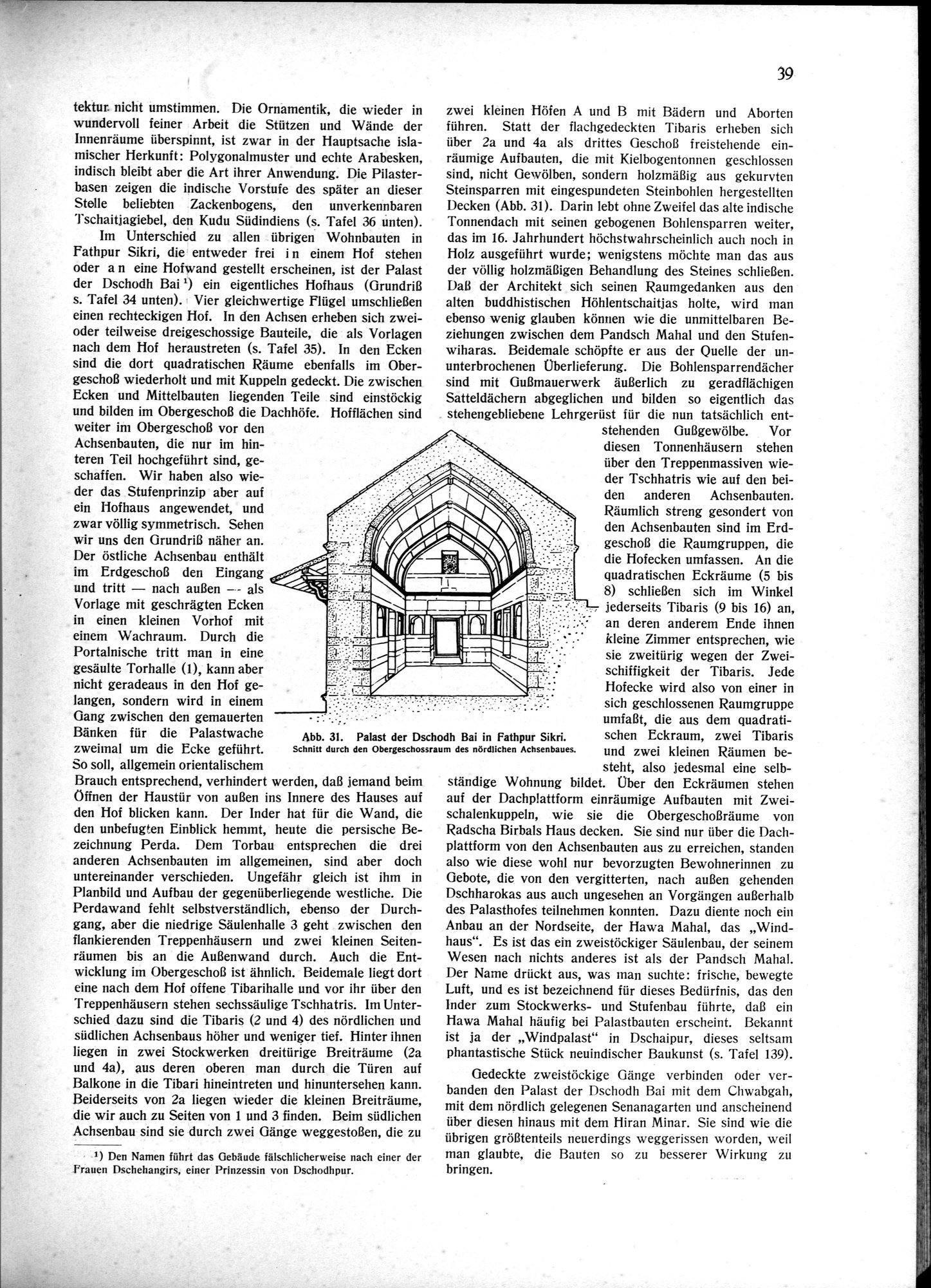 Indische Palaste und Wohnhauser : vol.1 / 49 ページ（白黒高解像度画像）