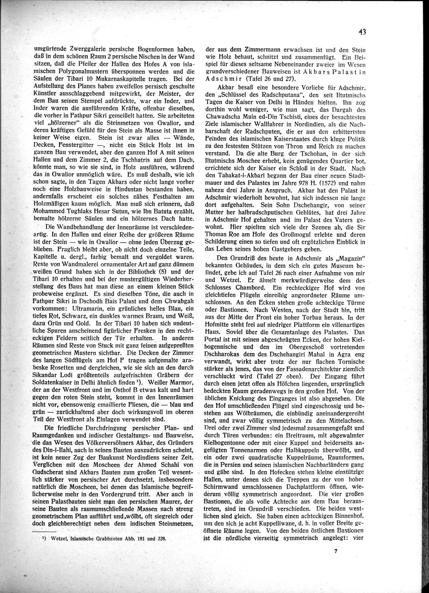 Indische Palaste und Wohnhauser : vol.1 / Page 53 (Grayscale High Resolution Image)