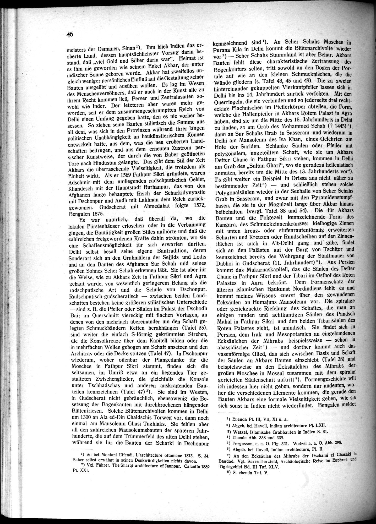 Indische Palaste und Wohnhauser : vol.1 / 56 ページ（白黒高解像度画像）