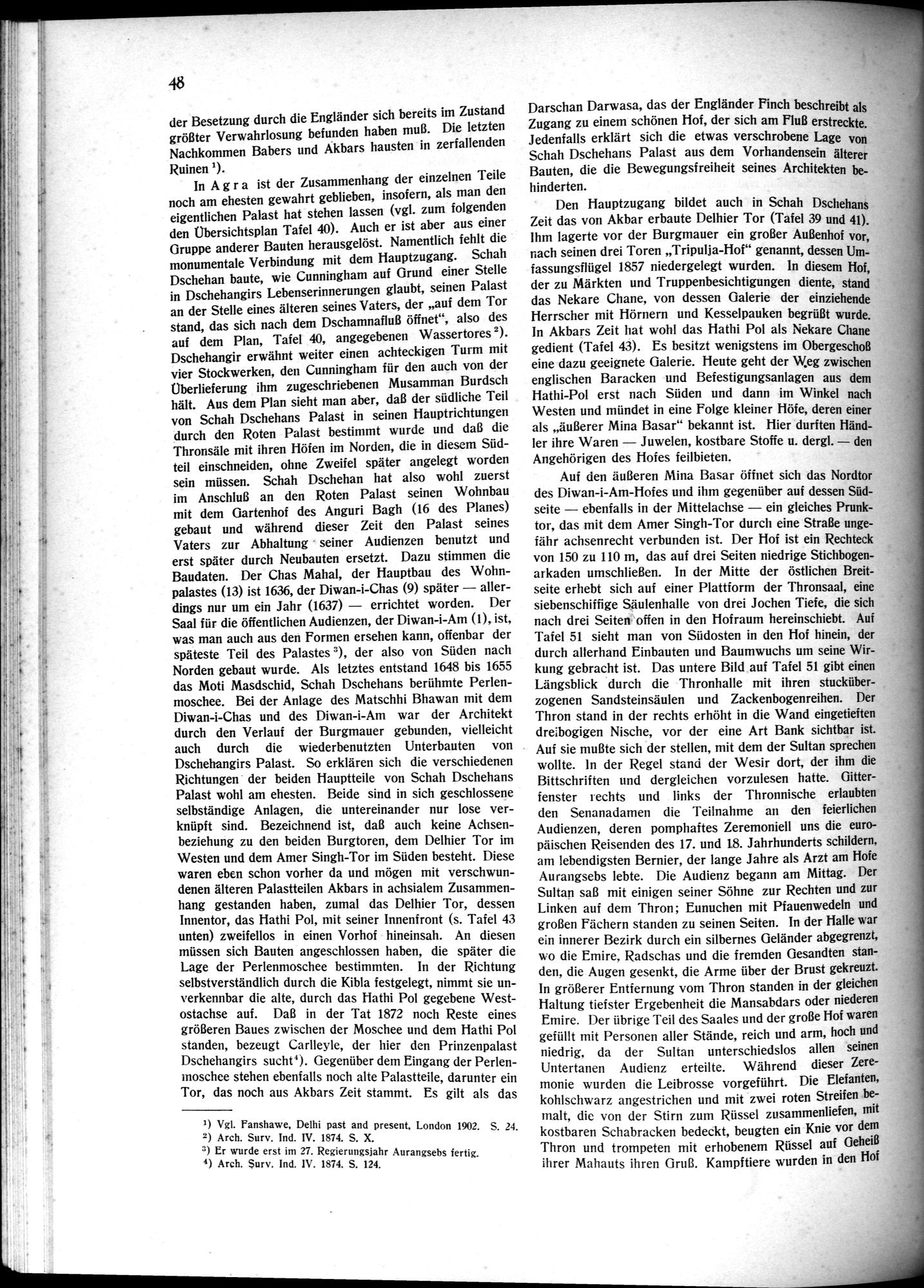 Indische Palaste und Wohnhauser : vol.1 / 58 ページ（白黒高解像度画像）