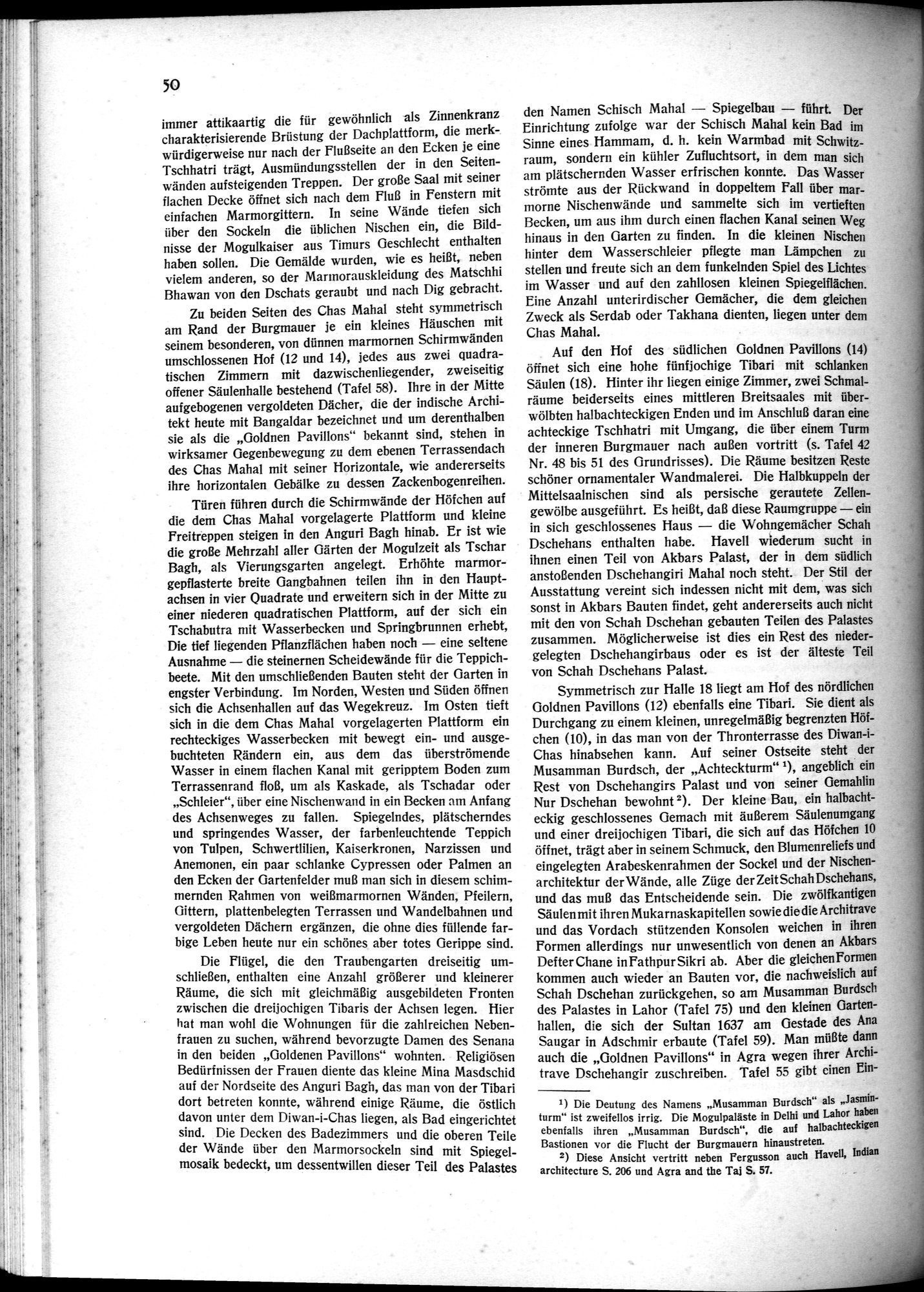 Indische Palaste und Wohnhauser : vol.1 / 60 ページ（白黒高解像度画像）