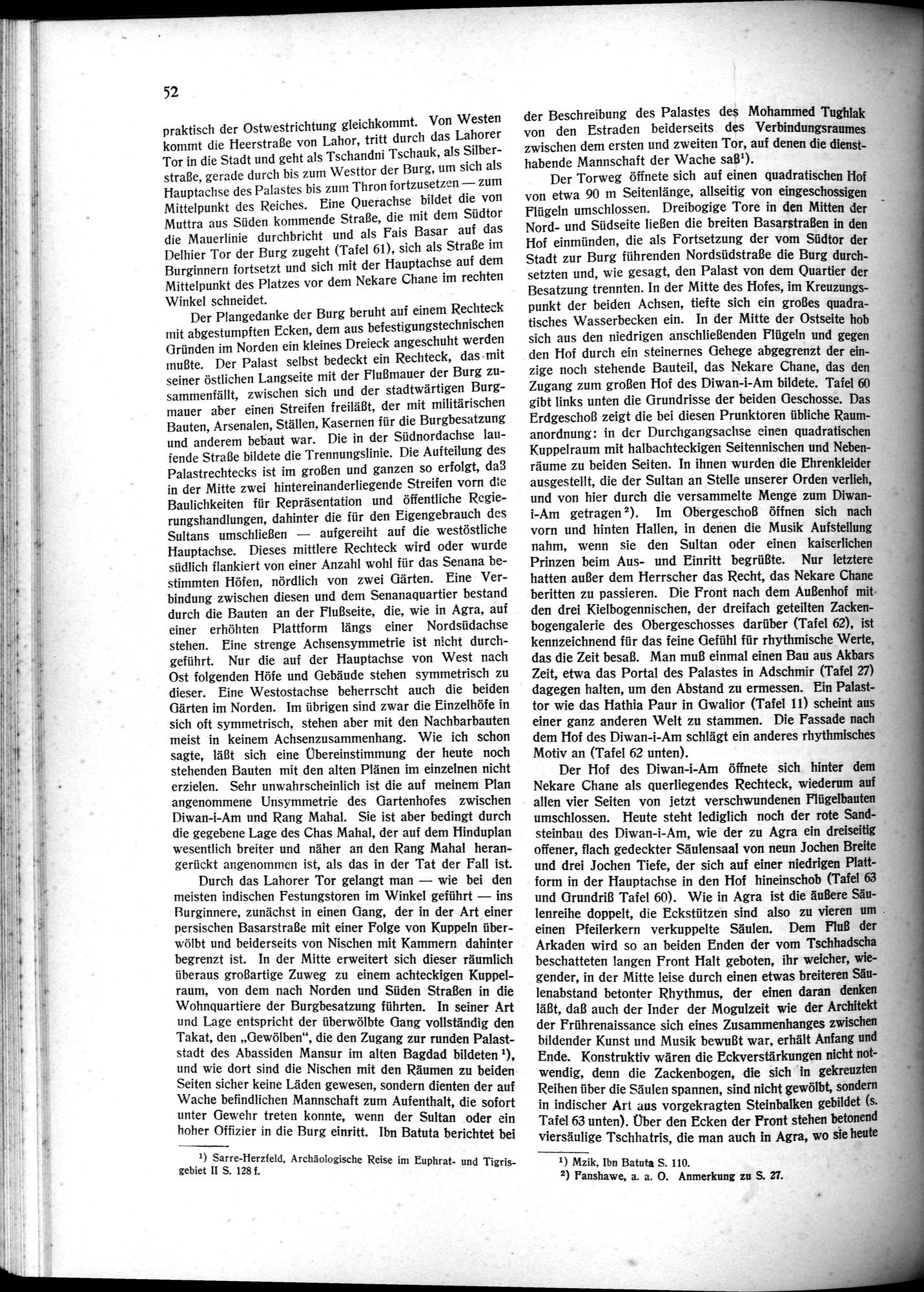 Indische Palaste und Wohnhauser : vol.1 / 62 ページ（白黒高解像度画像）