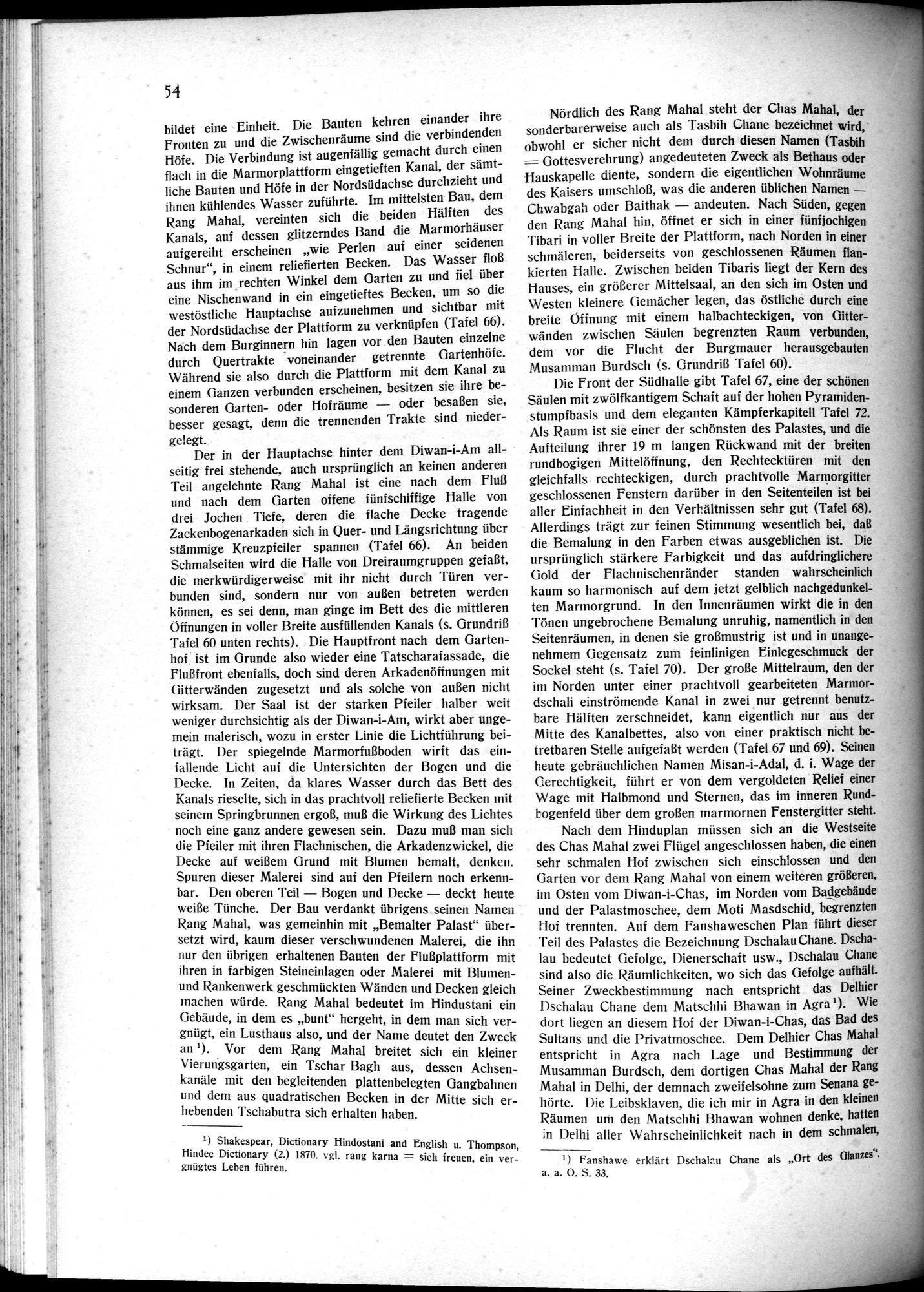 Indische Palaste und Wohnhauser : vol.1 / 64 ページ（白黒高解像度画像）