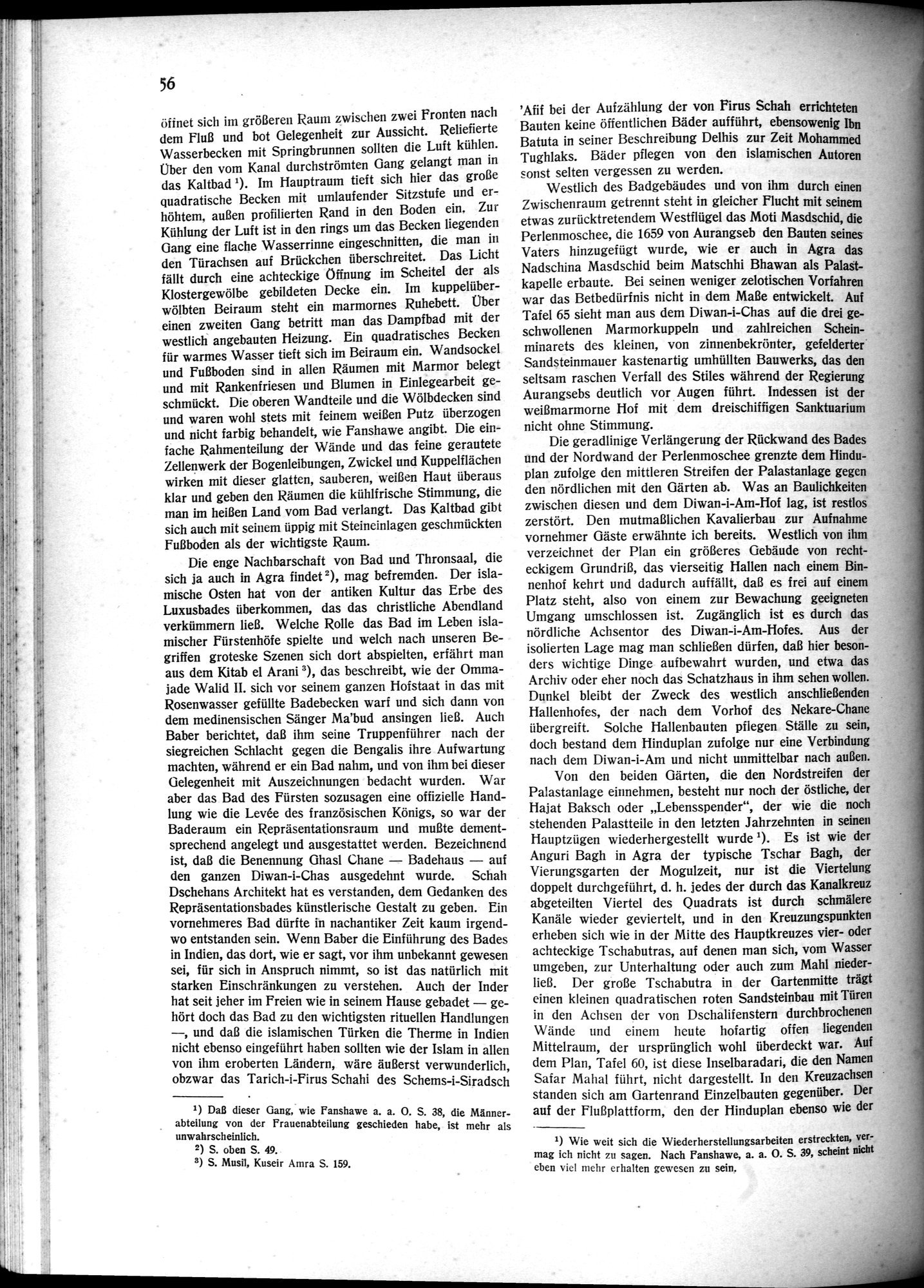 Indische Palaste und Wohnhauser : vol.1 / 66 ページ（白黒高解像度画像）