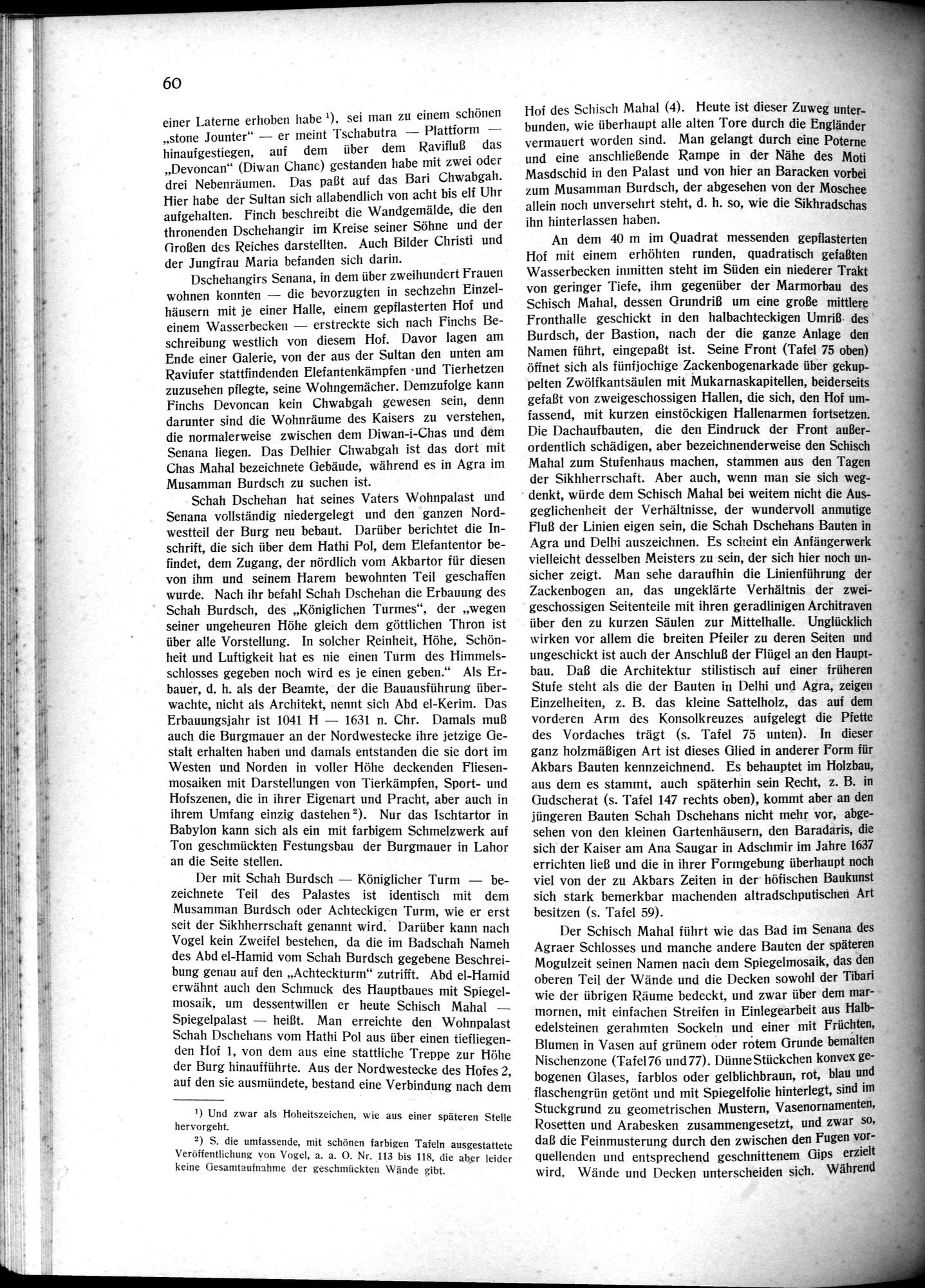 Indische Palaste und Wohnhauser : vol.1 / Page 70 (Grayscale High Resolution Image)