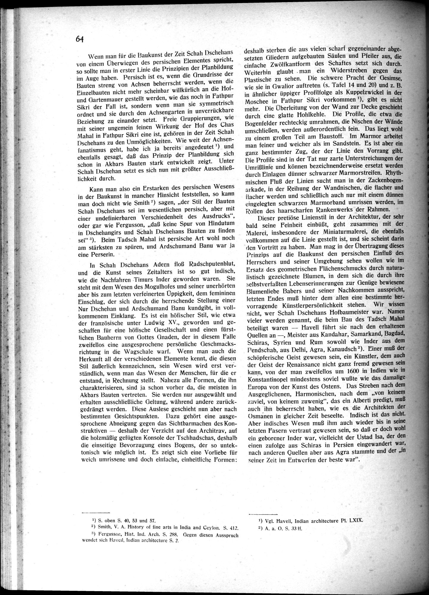 Indische Palaste und Wohnhauser : vol.1 / 74 ページ（白黒高解像度画像）