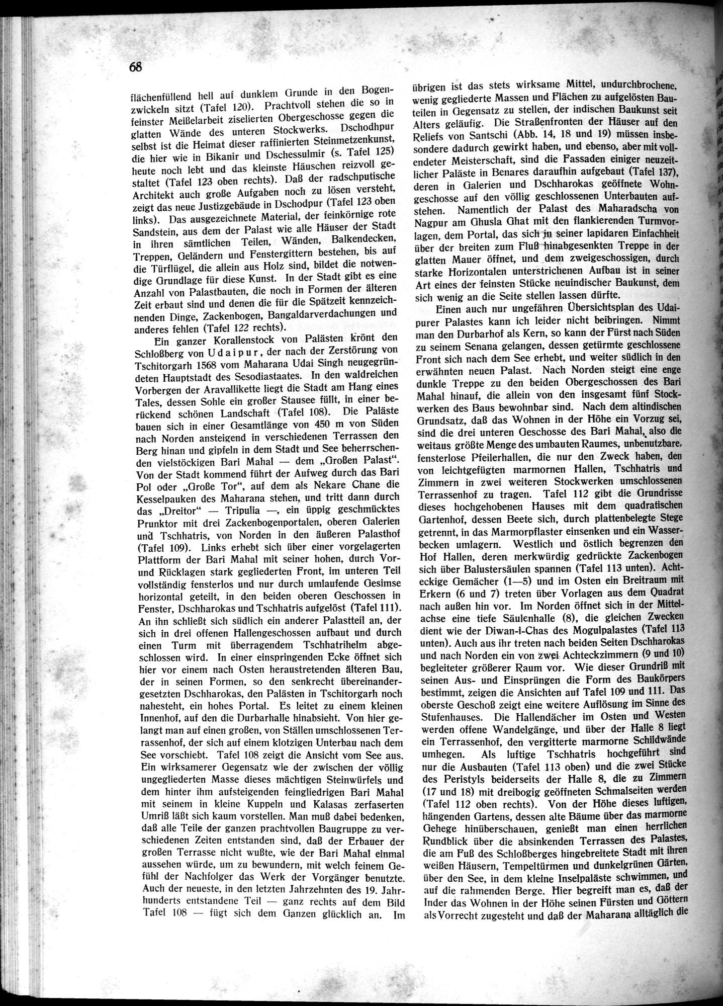 Indische Palaste und Wohnhauser : vol.1 / 78 ページ（白黒高解像度画像）