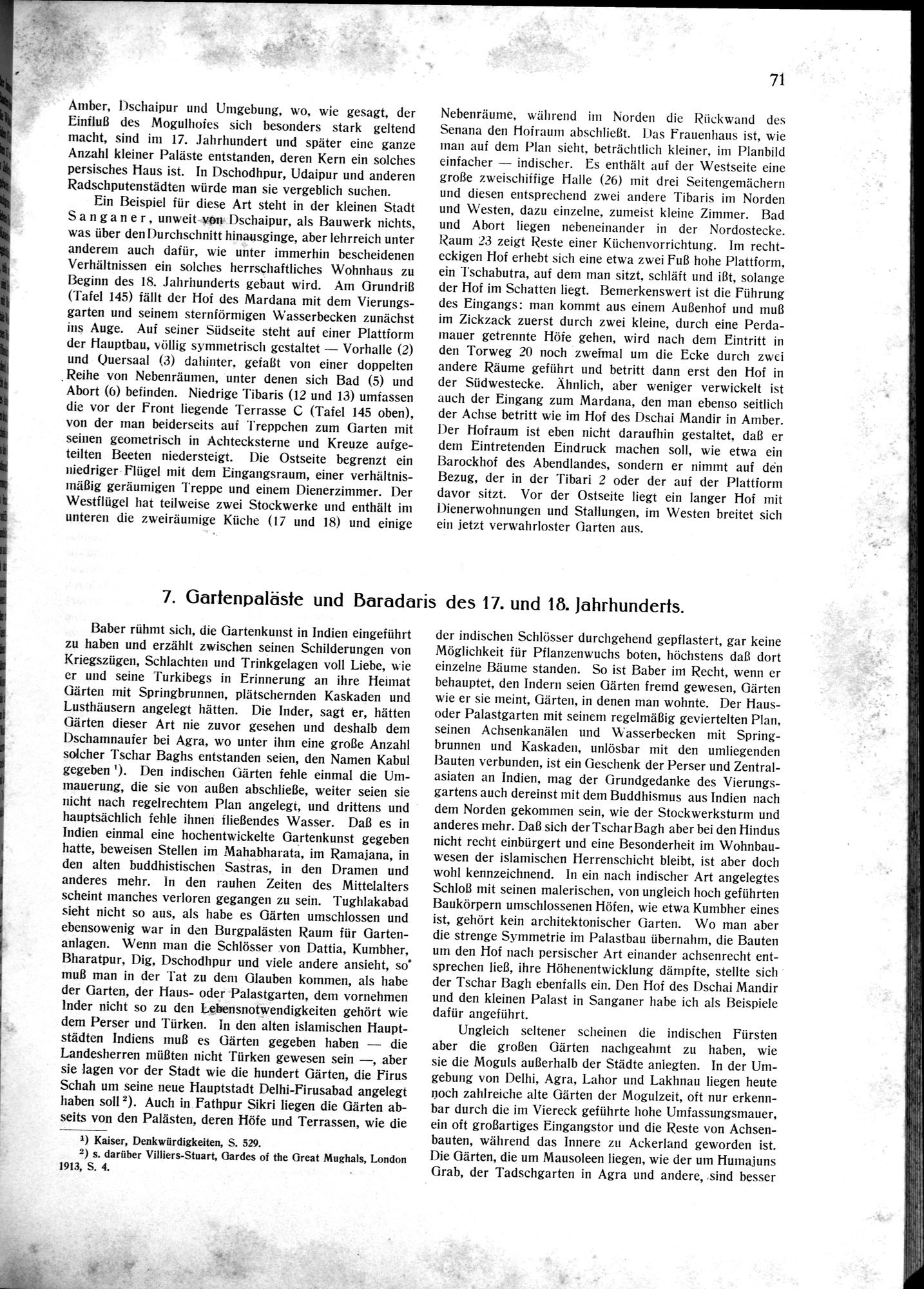 Indische Palaste und Wohnhauser : vol.1 / Page 81 (Grayscale High Resolution Image)