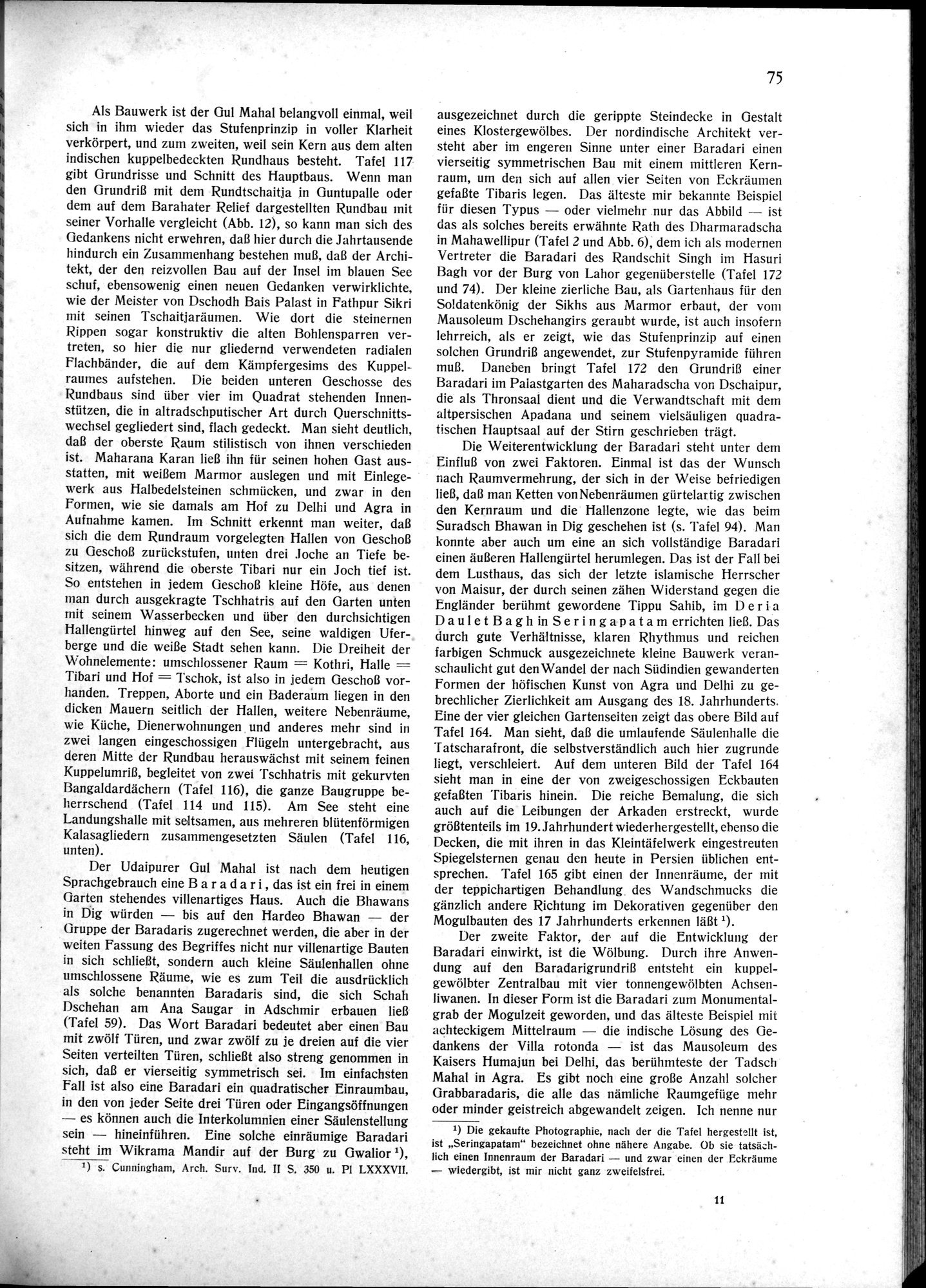 Indische Palaste und Wohnhauser : vol.1 / Page 85 (Grayscale High Resolution Image)