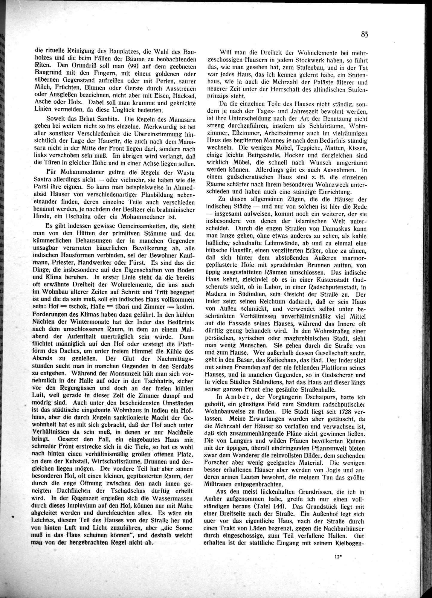 Indische Palaste und Wohnhauser : vol.1 / Page 95 (Grayscale High Resolution Image)
