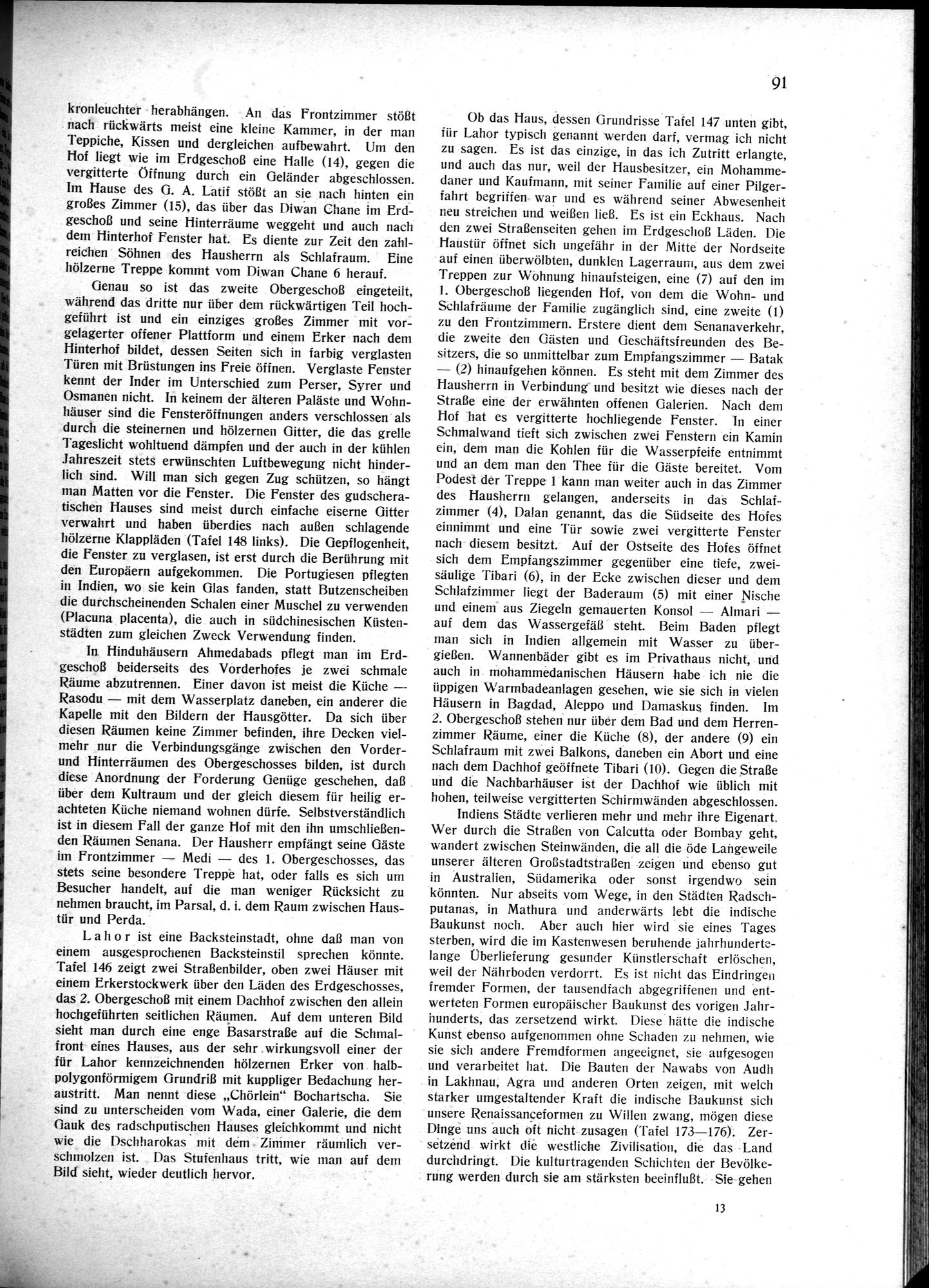 Indische Palaste und Wohnhauser : vol.1 / Page 101 (Grayscale High Resolution Image)