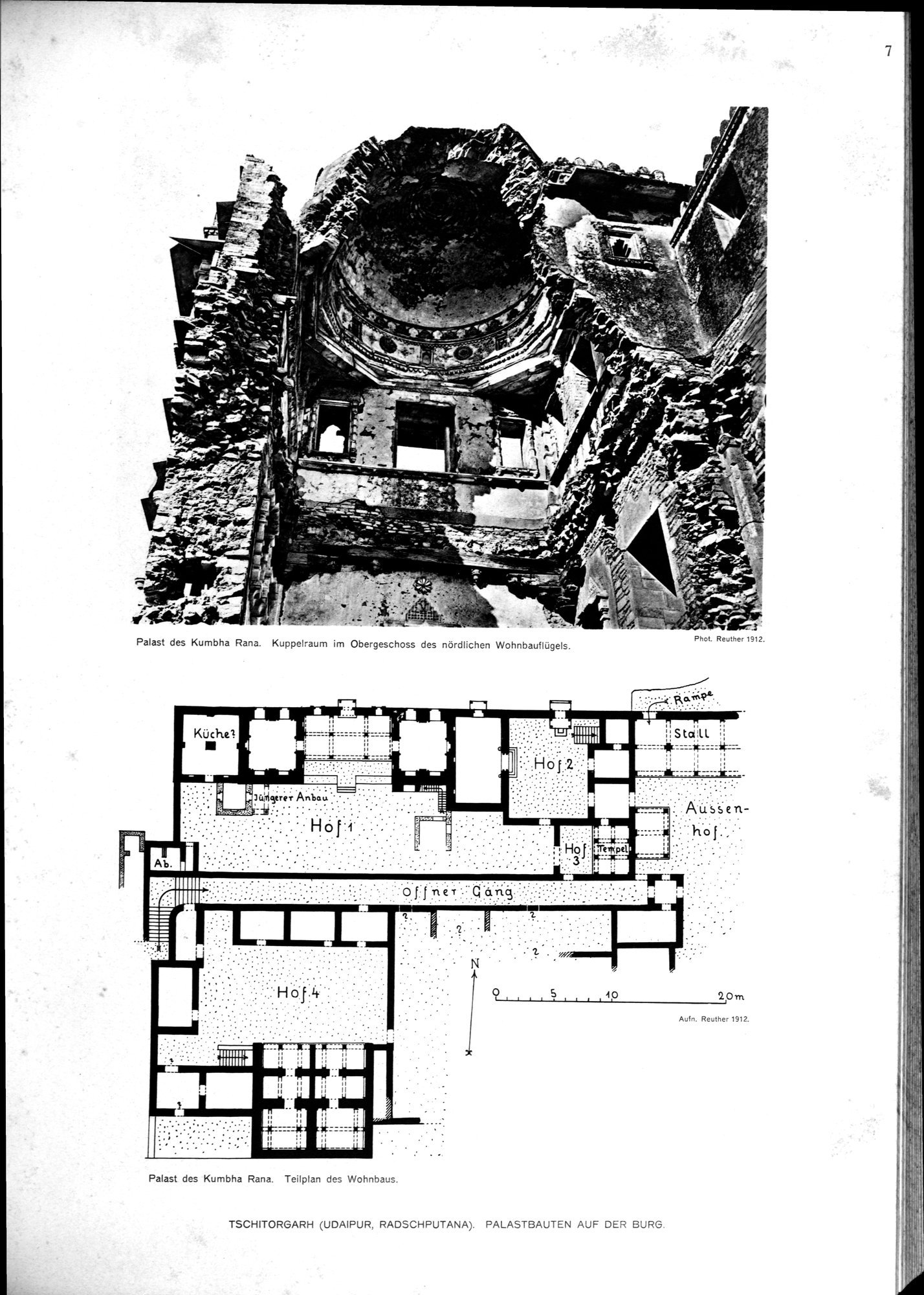 Indische Palaste und Wohnhauser : vol.1 / Page 123 (Grayscale High Resolution Image)