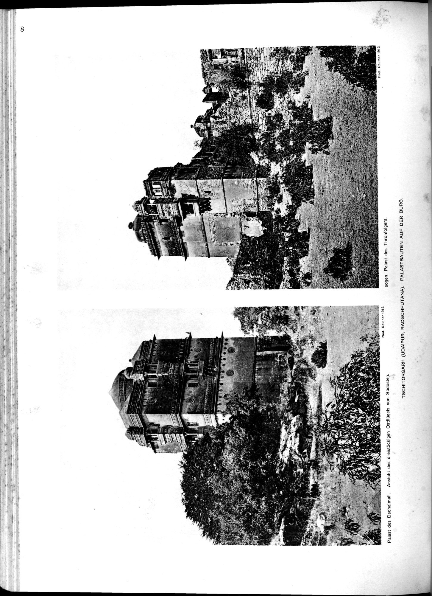 Indische Palaste und Wohnhauser : vol.1 / Page 124 (Grayscale High Resolution Image)
