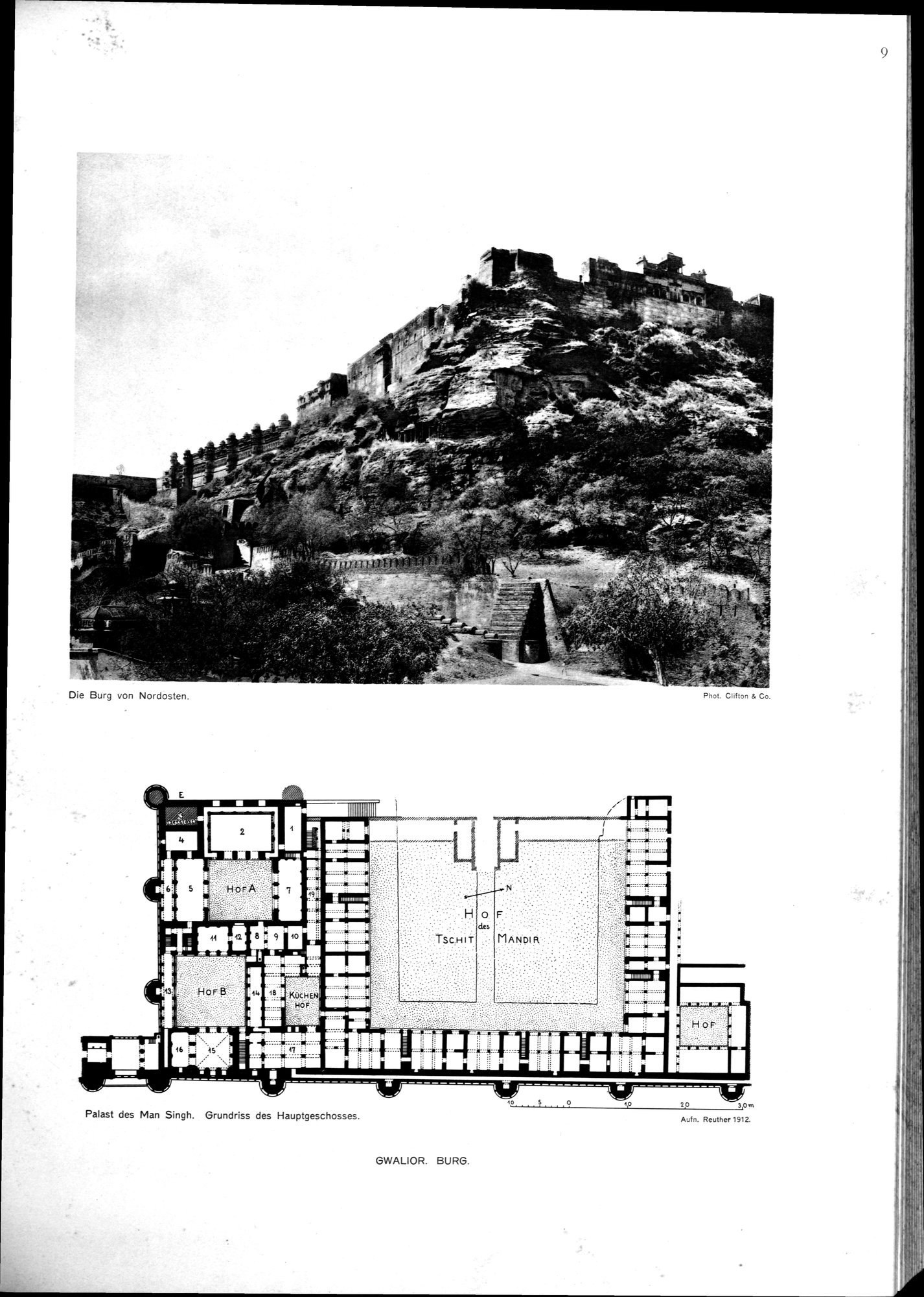 Indische Palaste und Wohnhauser : vol.1 / Page 125 (Grayscale High Resolution Image)