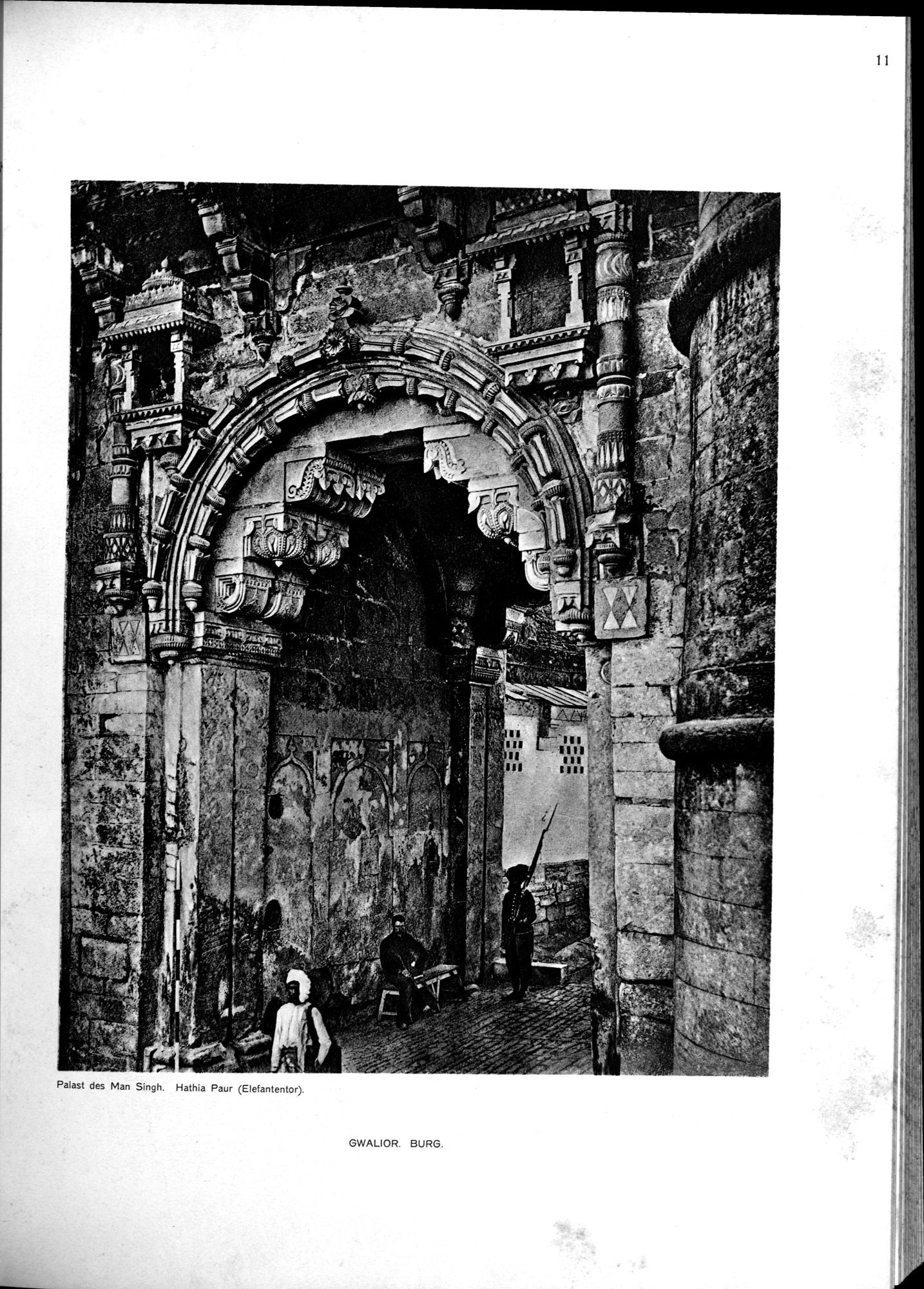 Indische Palaste und Wohnhauser : vol.1 / Page 127 (Grayscale High Resolution Image)
