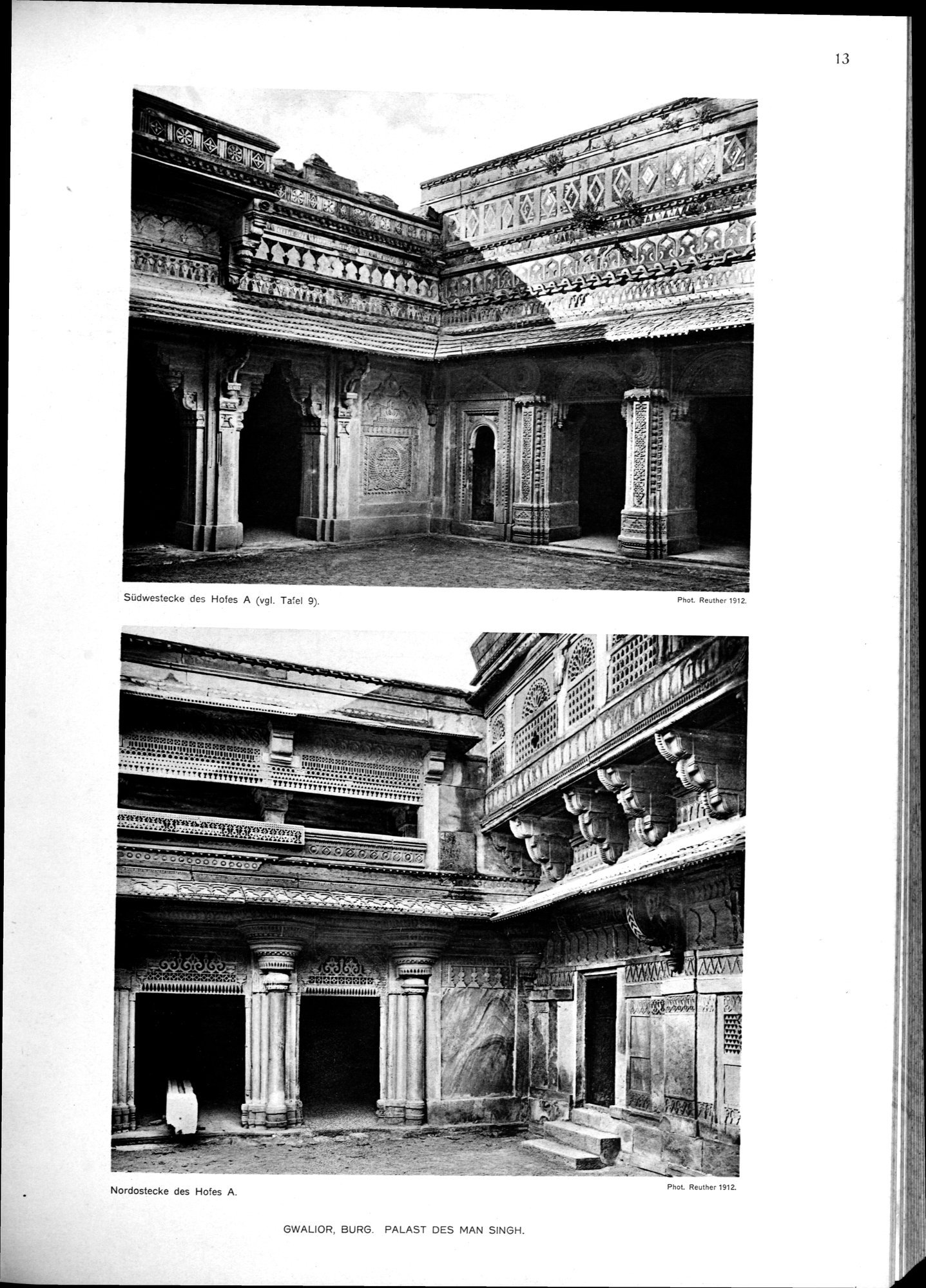 Indische Palaste und Wohnhauser : vol.1 / Page 129 (Grayscale High Resolution Image)