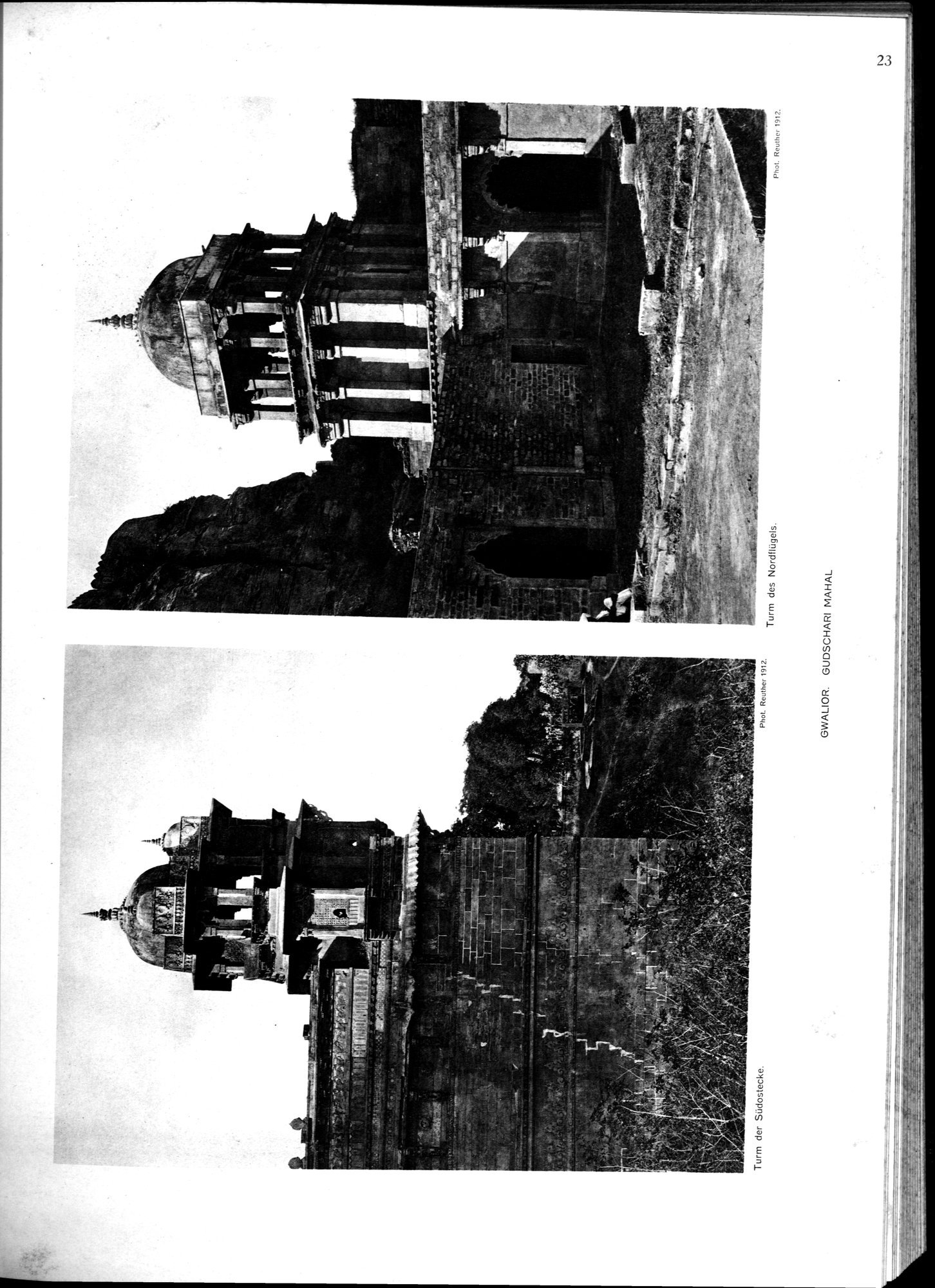 Indische Palaste und Wohnhauser : vol.1 / 139 ページ（白黒高解像度画像）