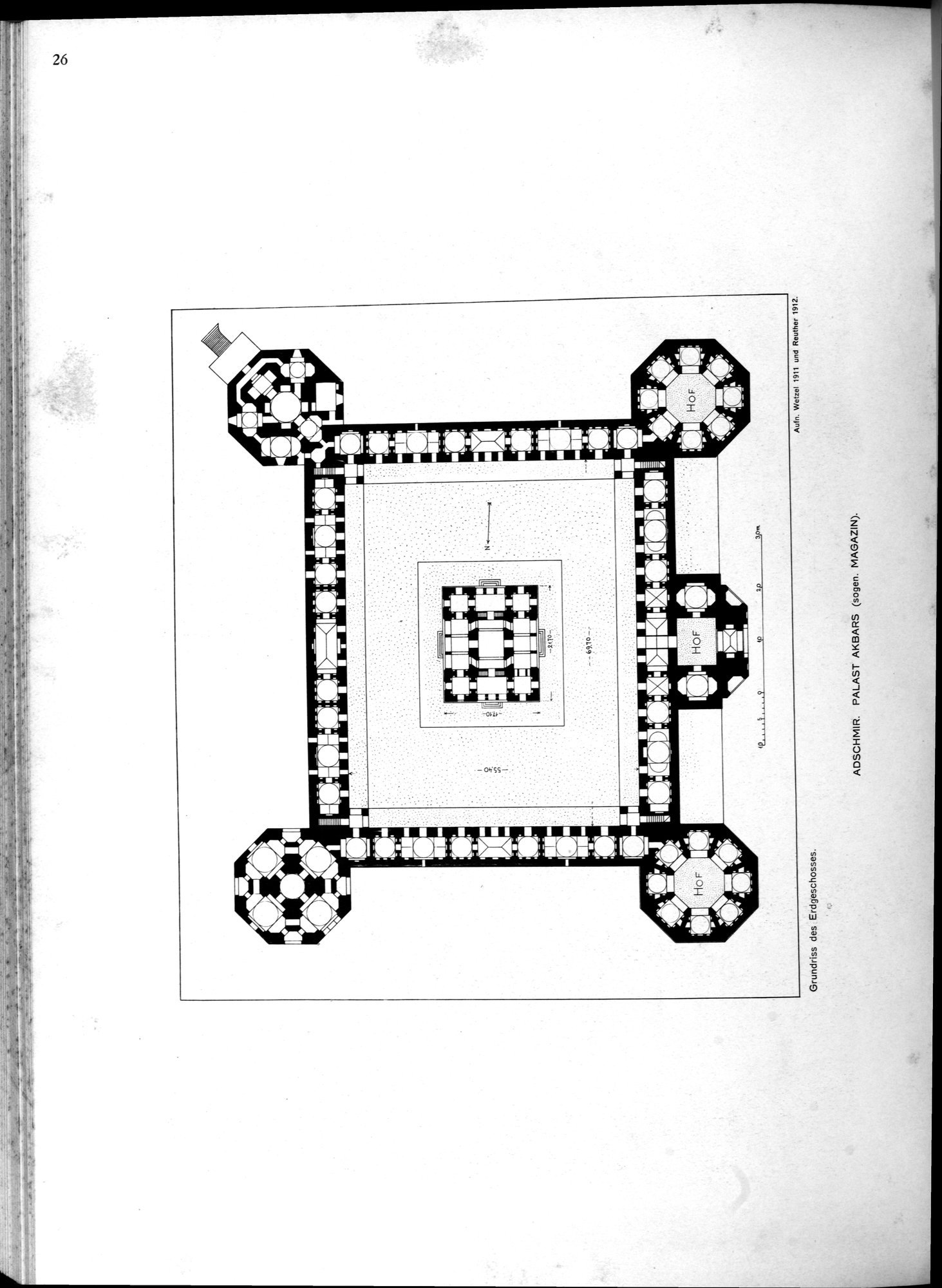 Indische Palaste und Wohnhauser : vol.1 / Page 142 (Grayscale High Resolution Image)