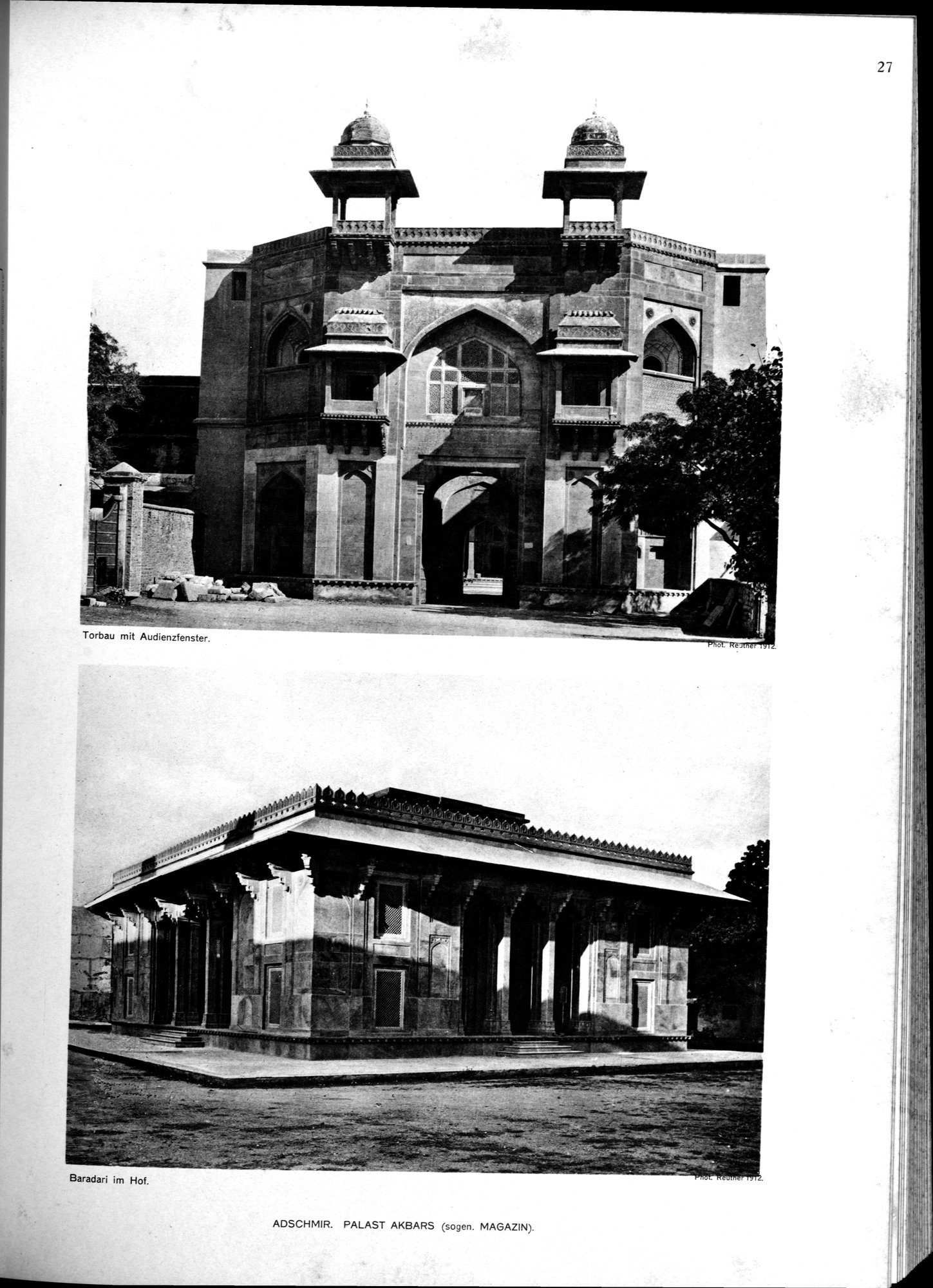 Indische Palaste und Wohnhauser : vol.1 / Page 143 (Grayscale High Resolution Image)