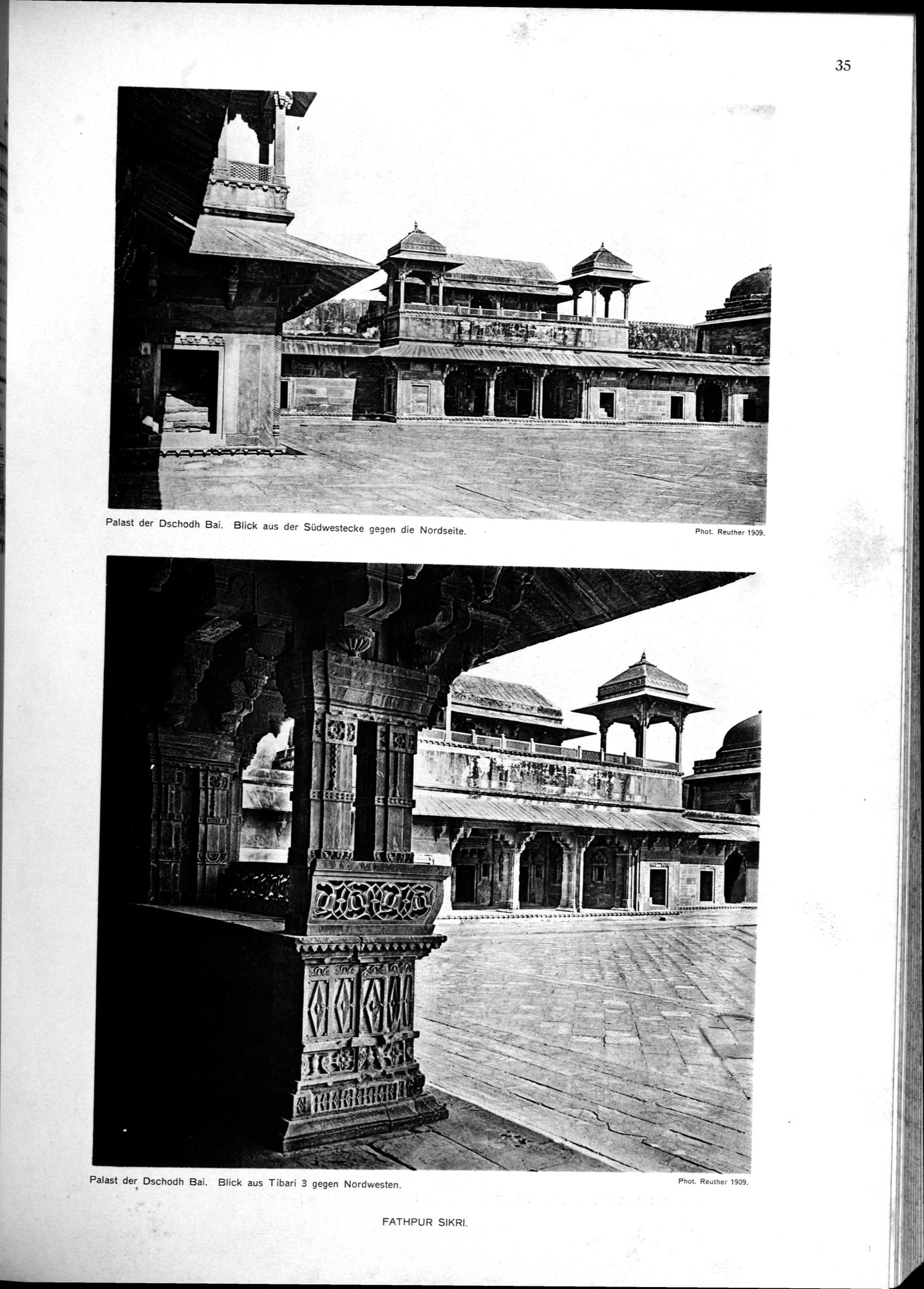 Indische Palaste und Wohnhauser : vol.1 / Page 151 (Grayscale High Resolution Image)