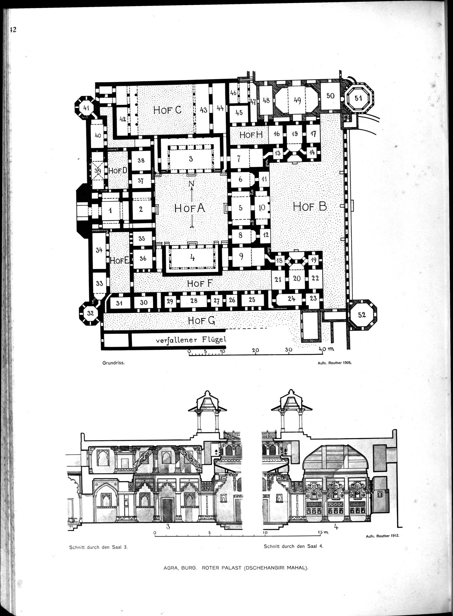 Indische Palaste und Wohnhauser : vol.1 / Page 158 (Grayscale High Resolution Image)