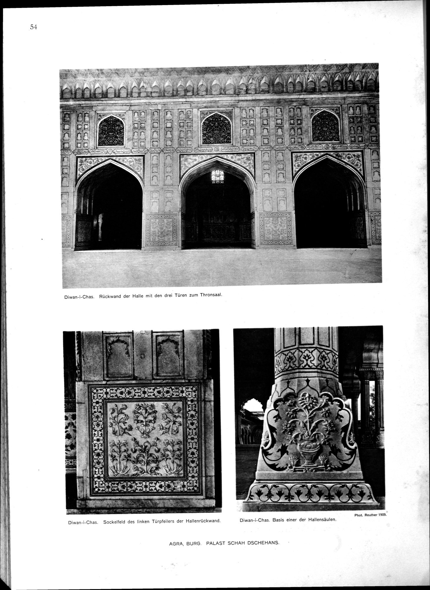 Indische Palaste und Wohnhauser : vol.1 / 170 ページ（白黒高解像度画像）